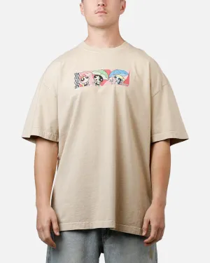 73 Studio X Cartoon Network The Powerpuff Girls Grail Vintage T-Shirt Stone
