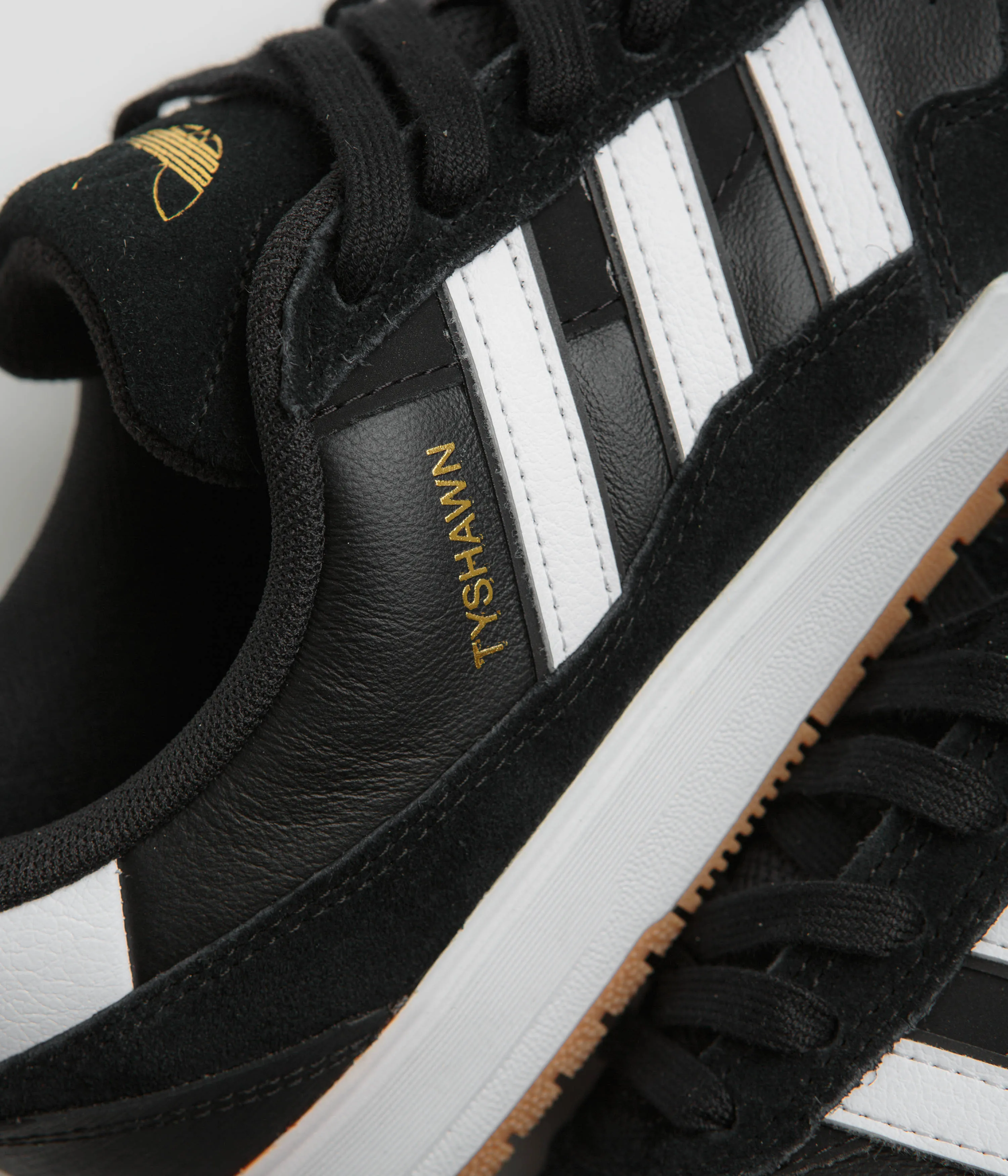 Adidas Tyshawn II Shoes - Core Black / FTWR White / Gum4
