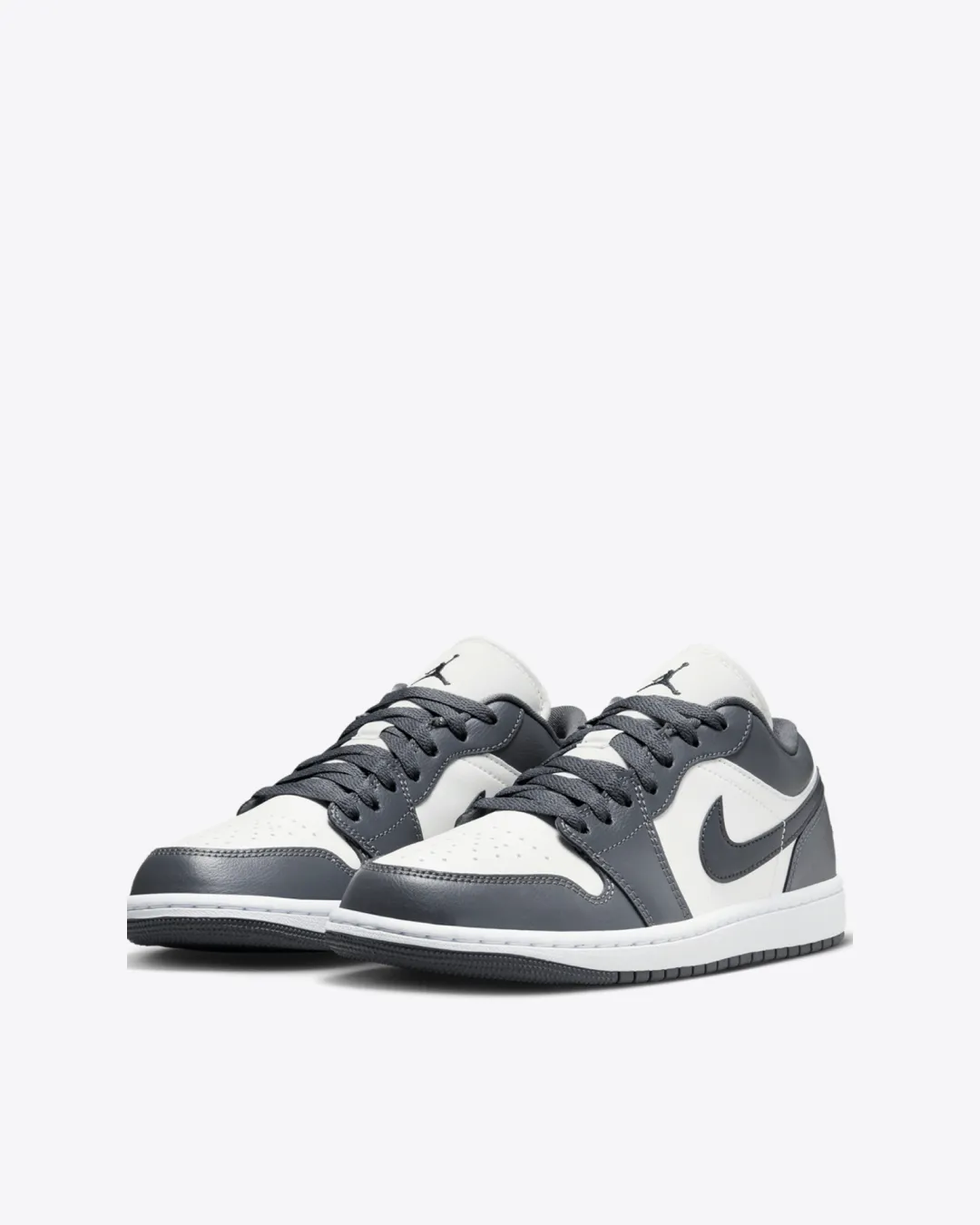 Air Jordan 1 Low Sail 'Dark Grey' Sneaker