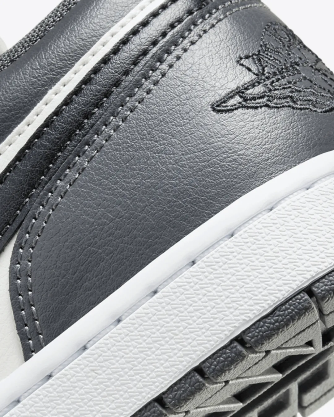 Air Jordan 1 Low Sail 'Dark Grey' Sneaker