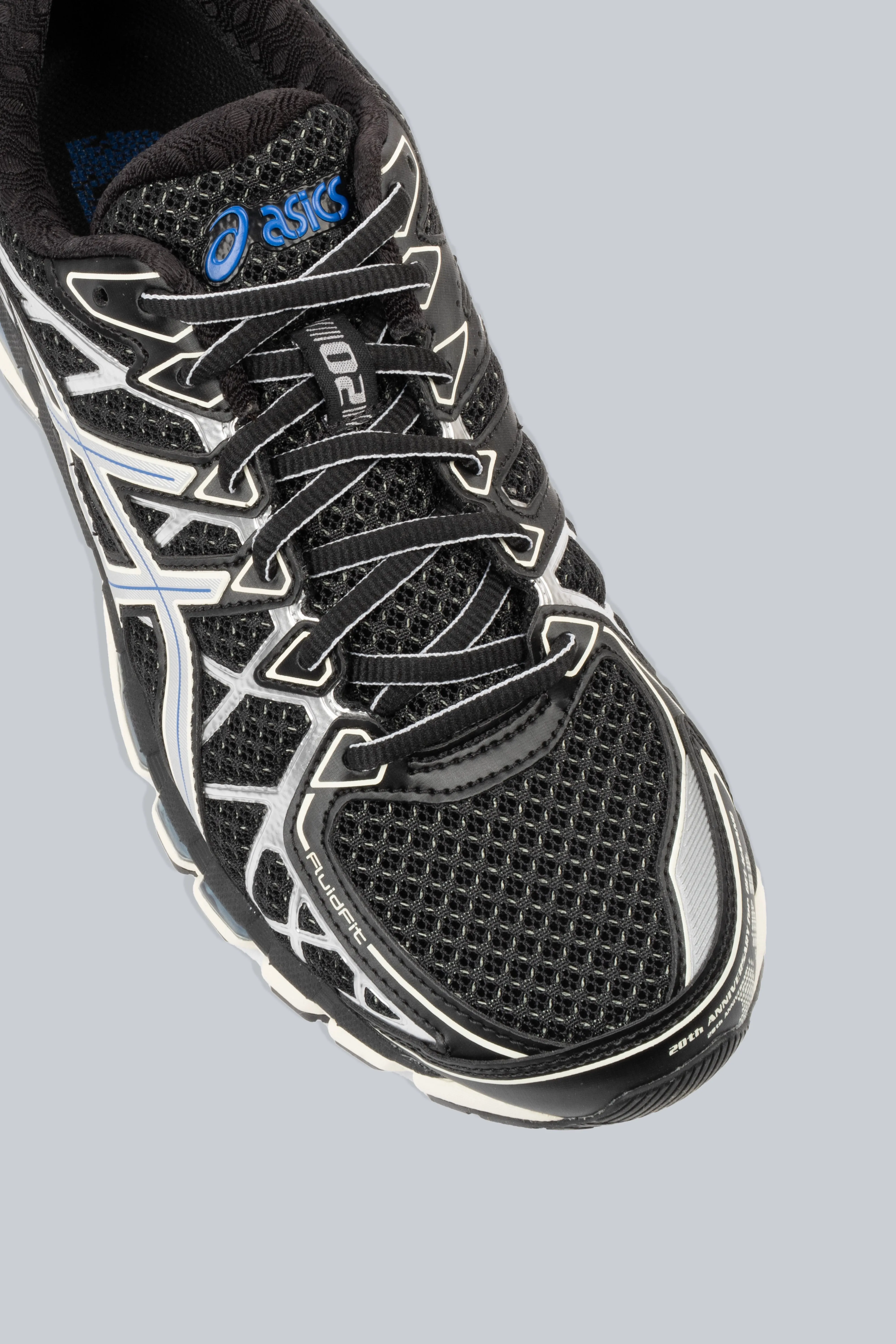 ASICS GEL-KAYANO 20 BLACK PURE SILVER
