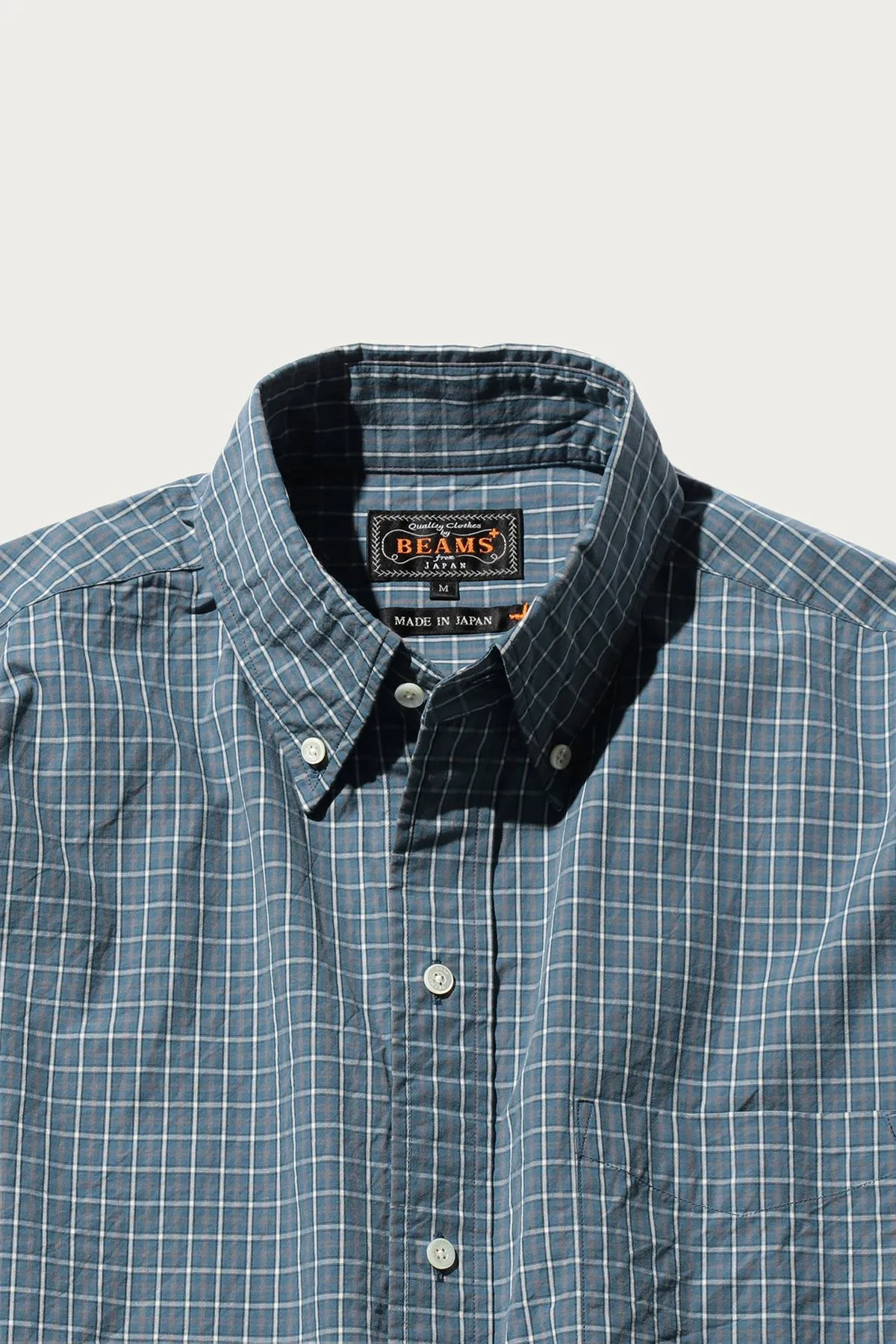 B.D. Classic-Fit Typewriter Plaid - Blue