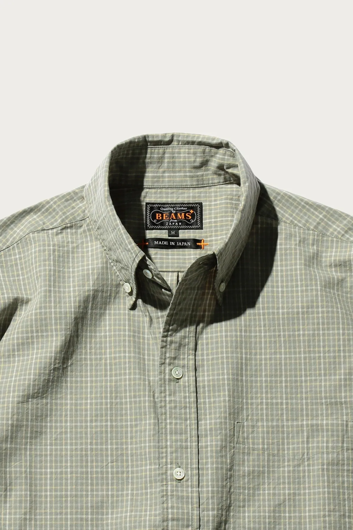 B.D. Classic-Fit Typewriter Plaid - Green