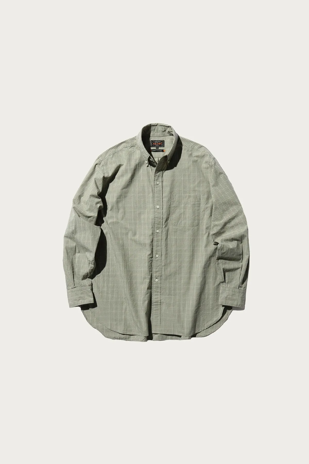 B.D. Classic-Fit Typewriter Plaid - Green