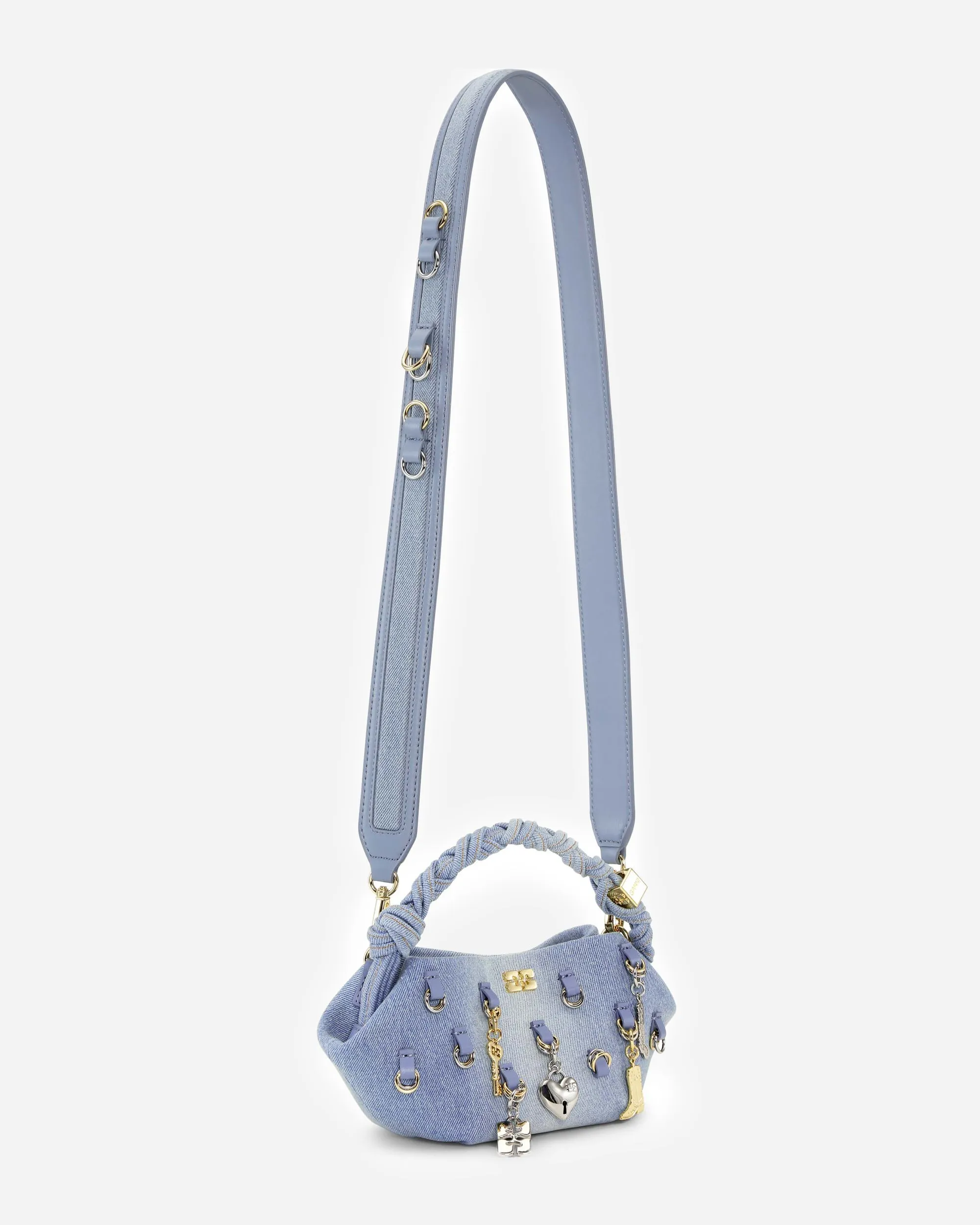 Bou Bag Mini Washed Denim Charms