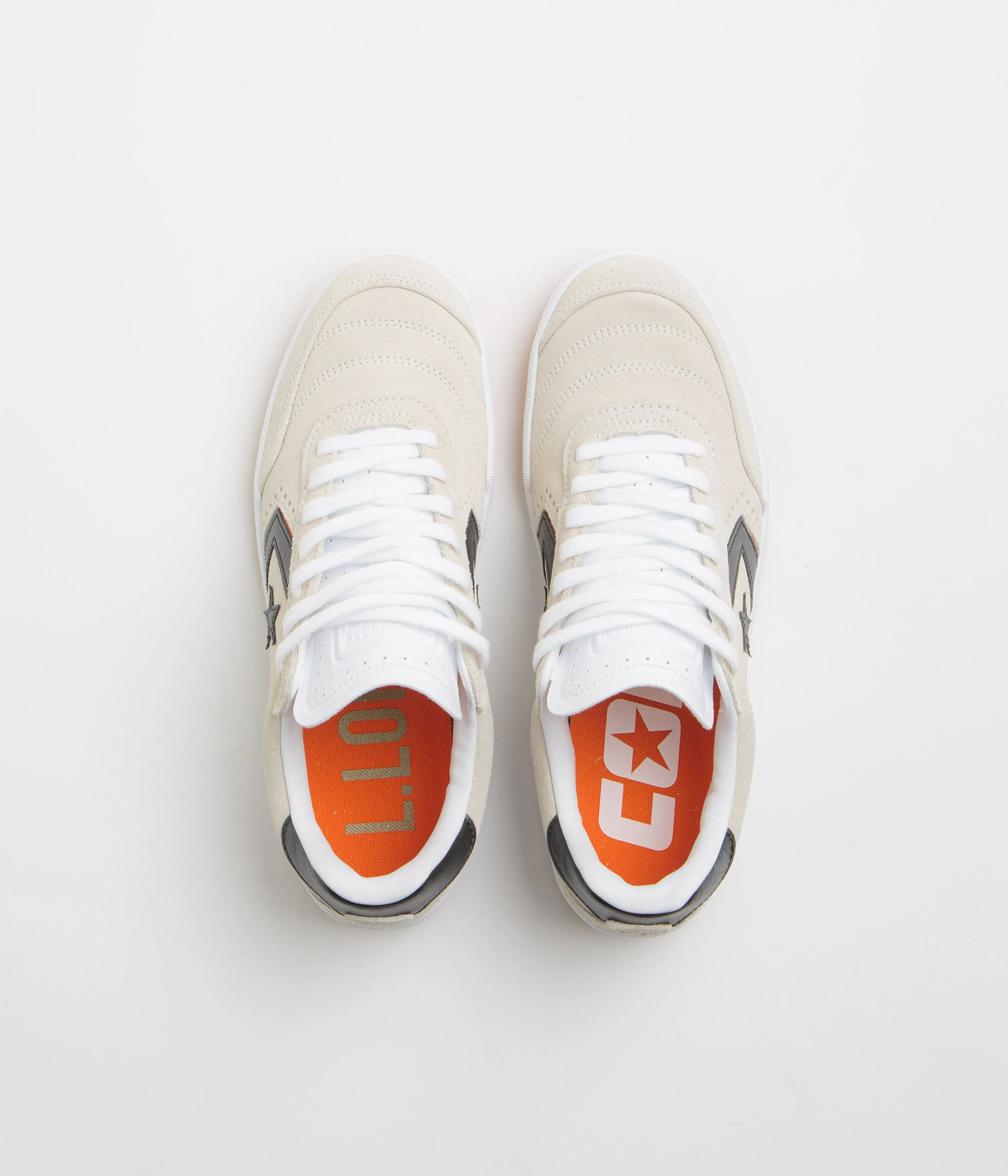 Converse Louie Lopez Pro 2 Shoes - Egret / White / Orange