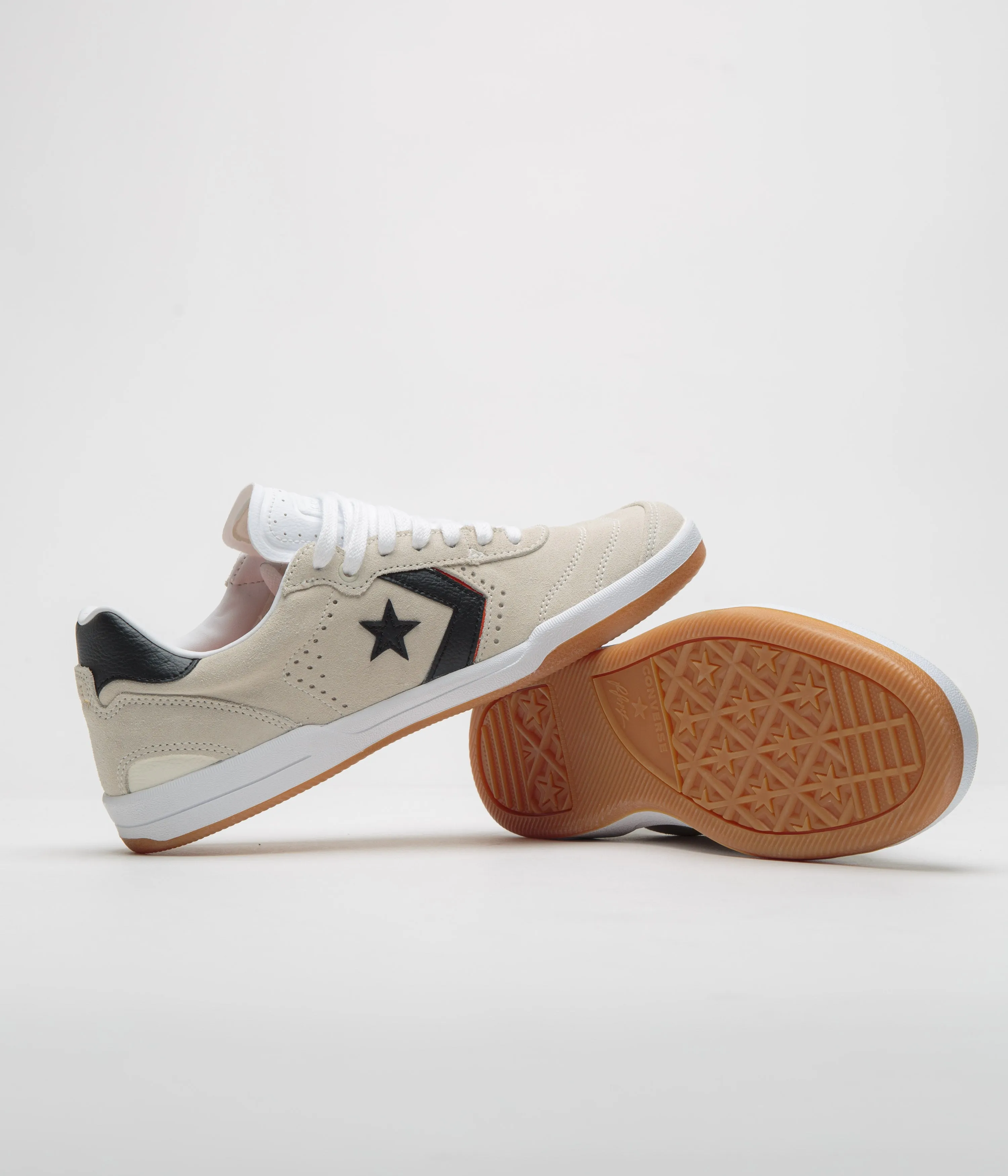 Converse Louie Lopez Pro 2 Shoes - Egret / White / Orange