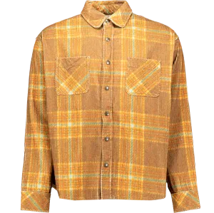 Corduroy Printed Overshirt Woven
