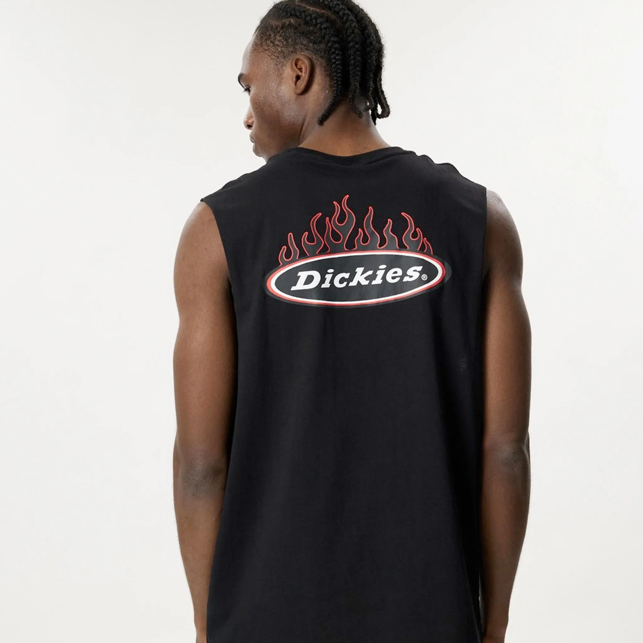 Dickies Fire Boy Muscle Tee Black Sale