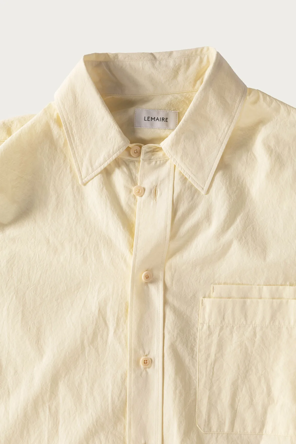 Double Pocket Shirt - Almond Milk