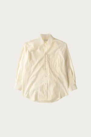 Double Pocket Shirt - Almond Milk