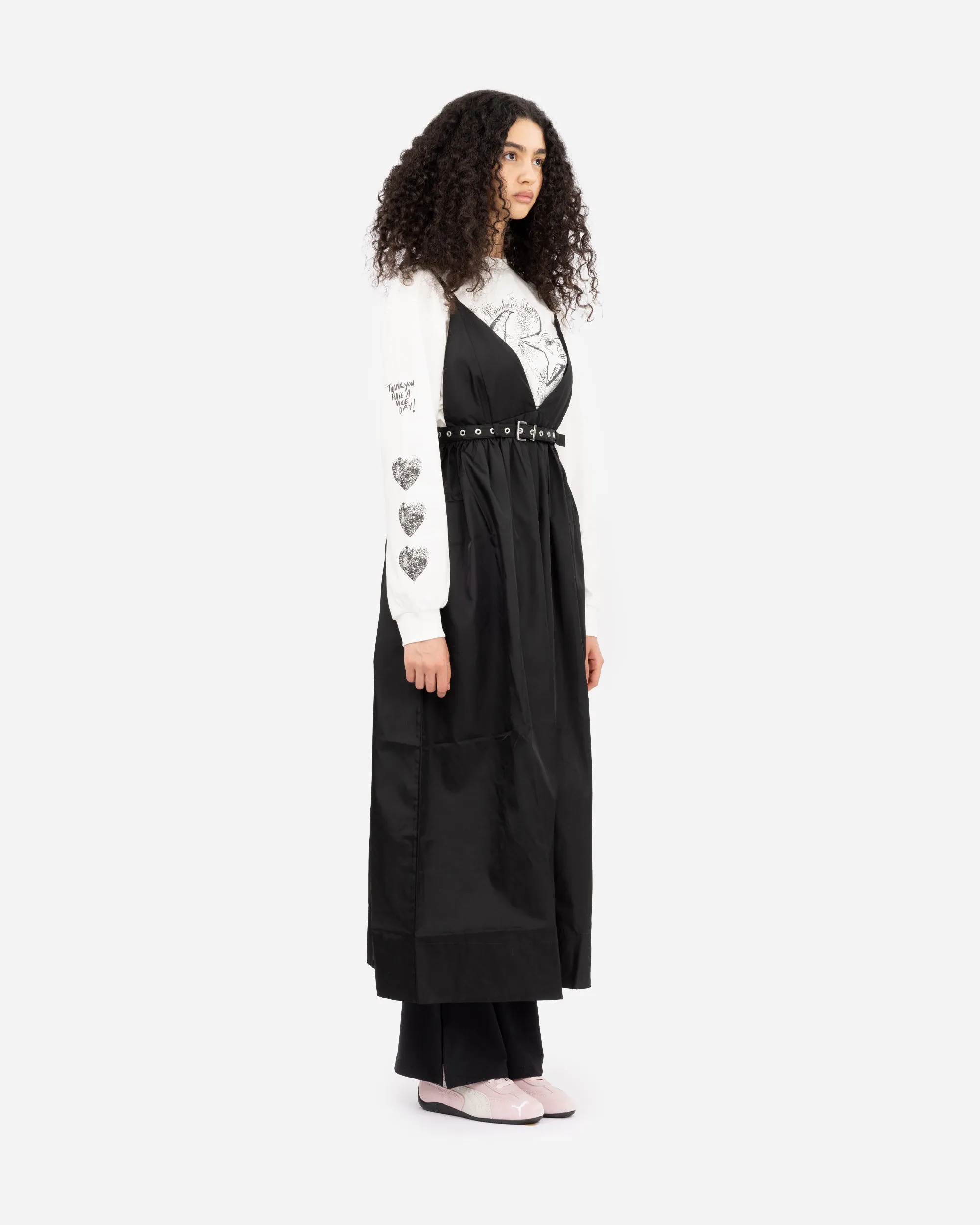 Duchesse Nylon Strap Dress