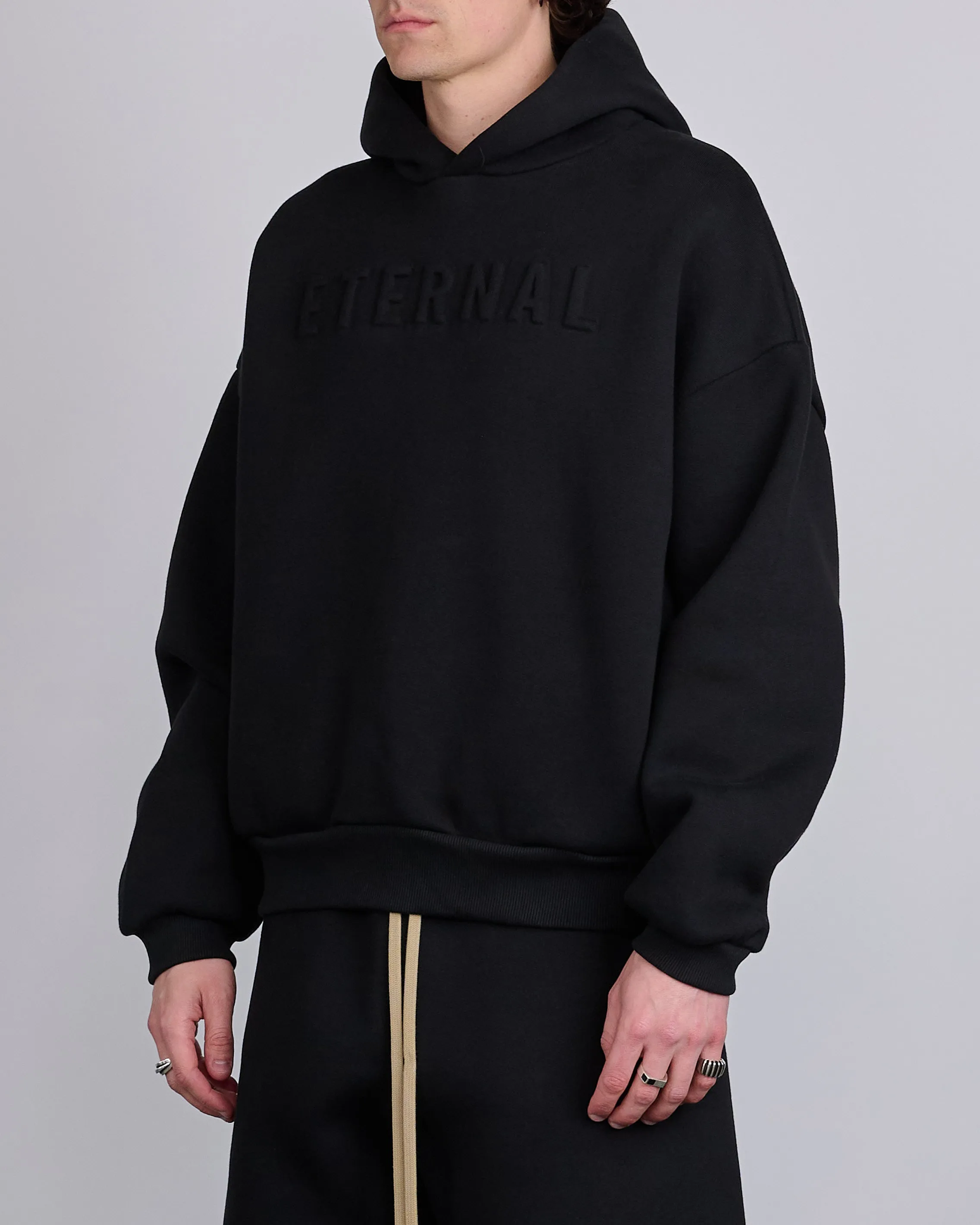 Fear of God Eternal Hoodie Black