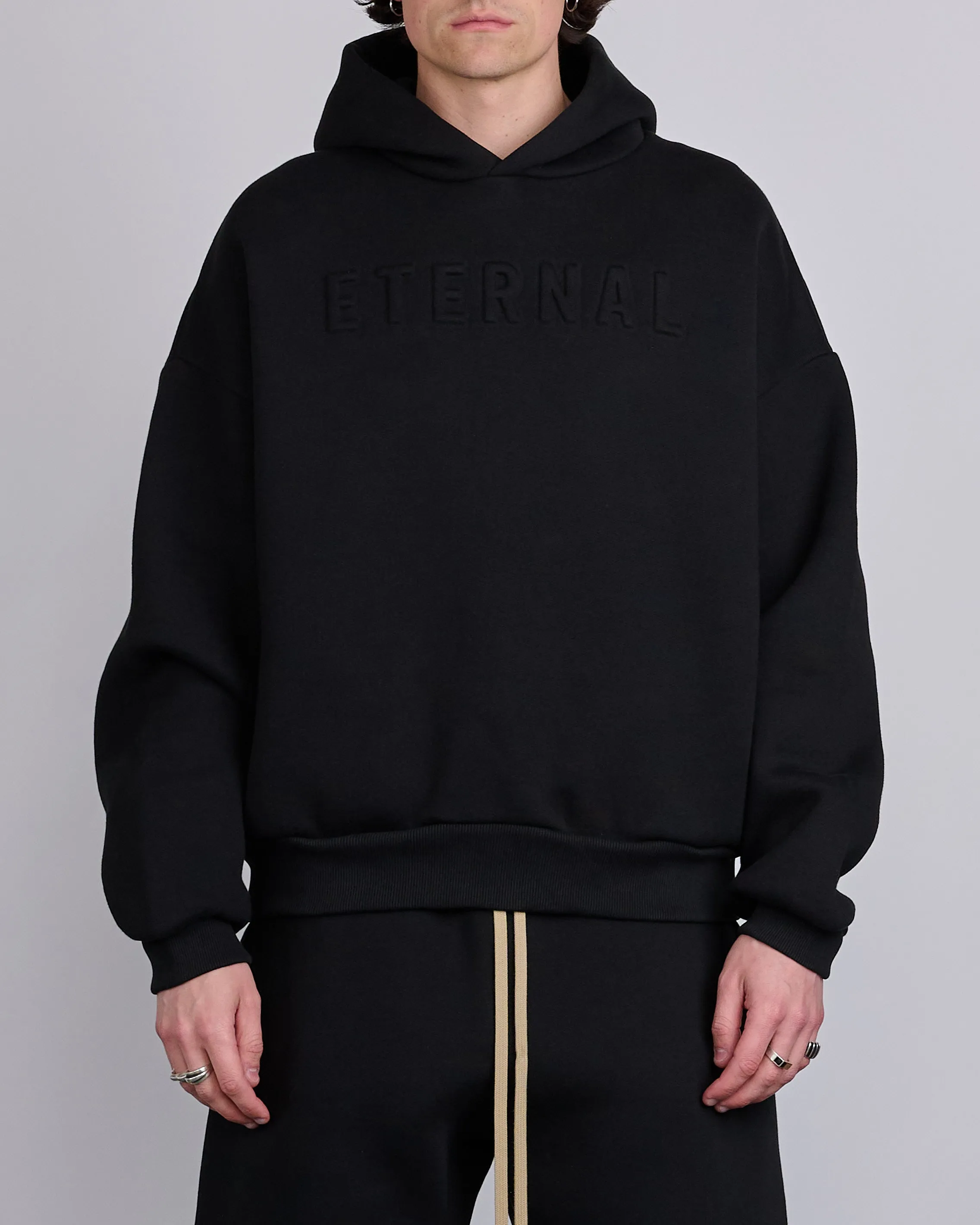 Fear of God Eternal Hoodie Black