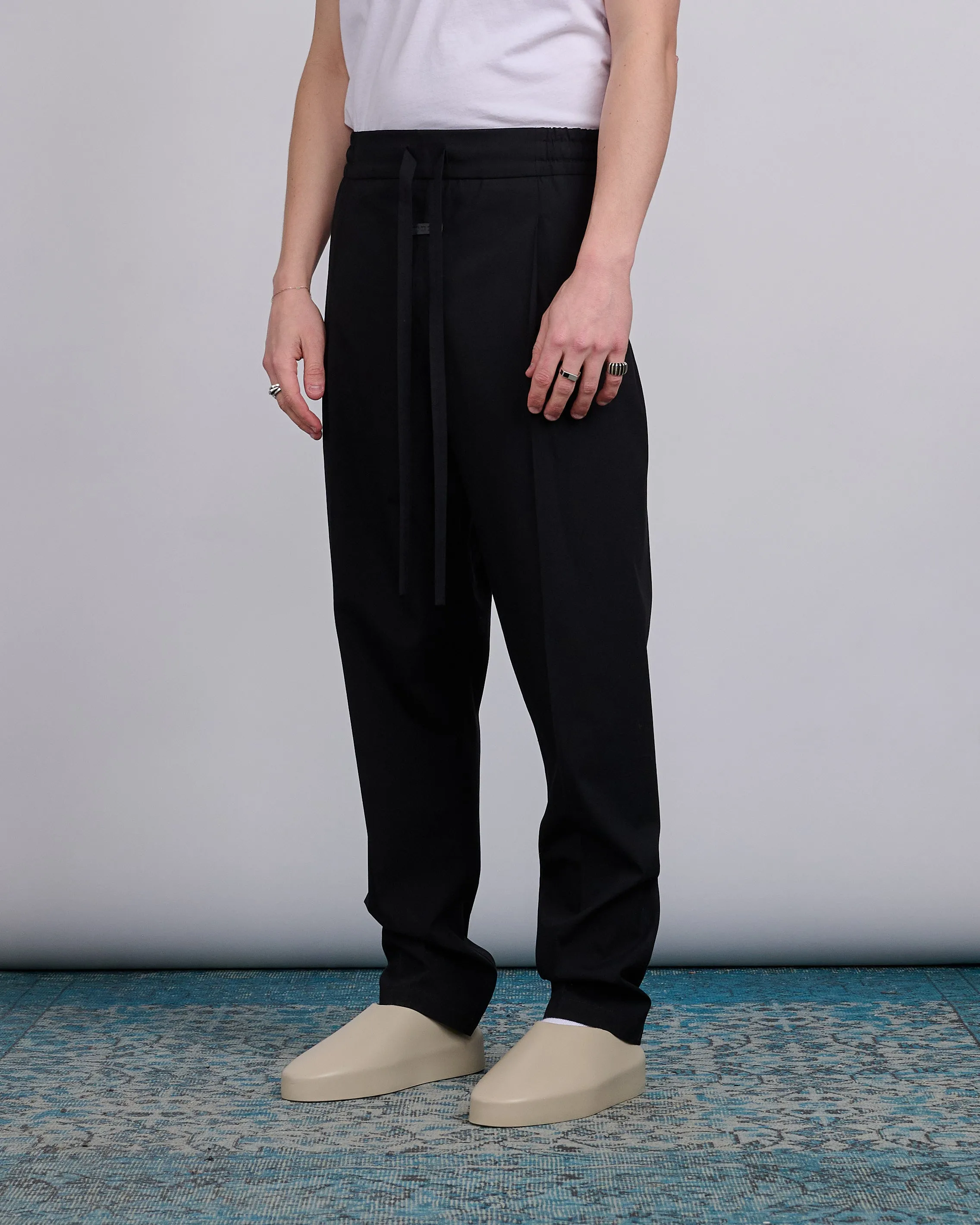 Fear of God Oxford Drawstring Eternal Pant Black