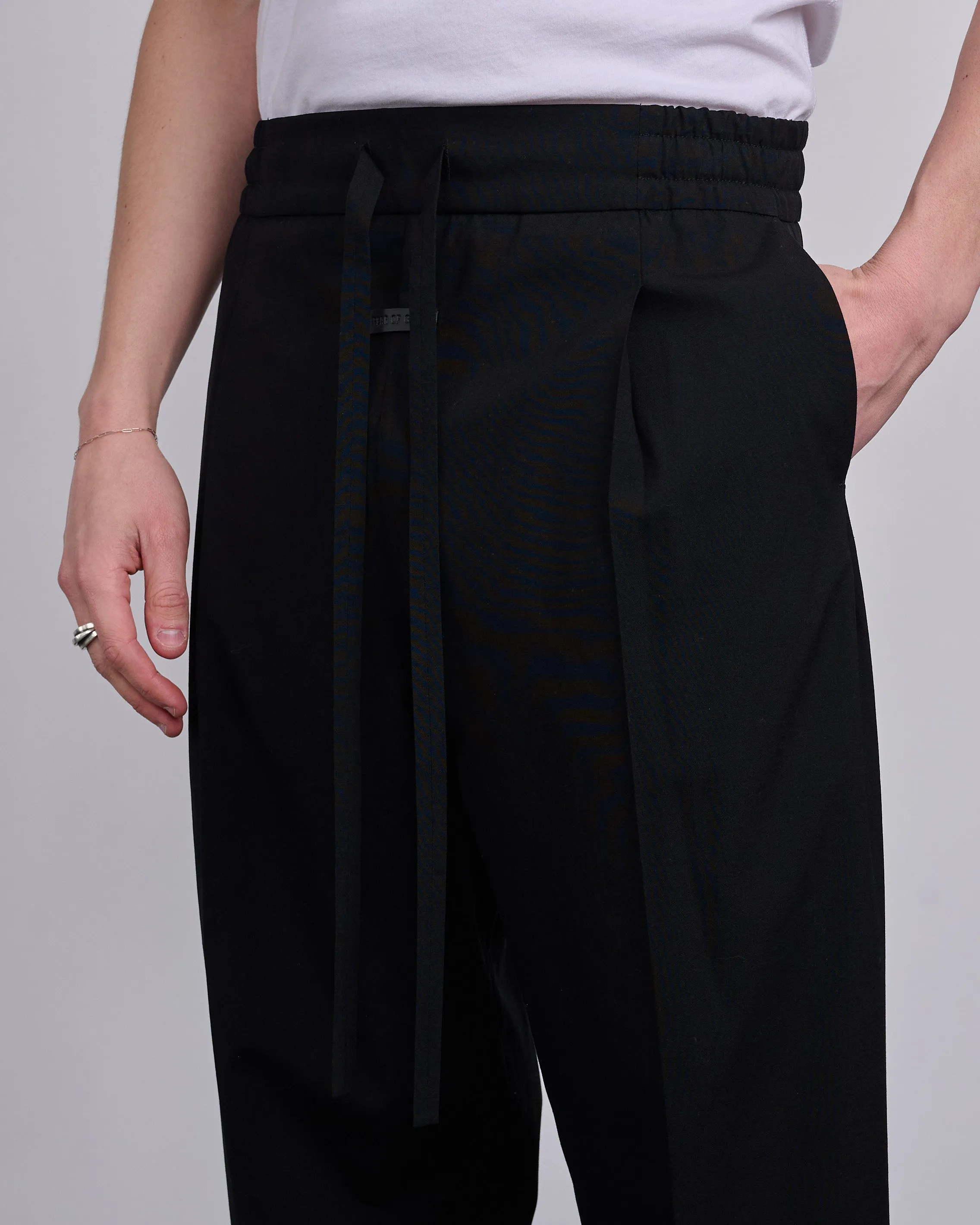 Fear of God Oxford Drawstring Eternal Pant Black