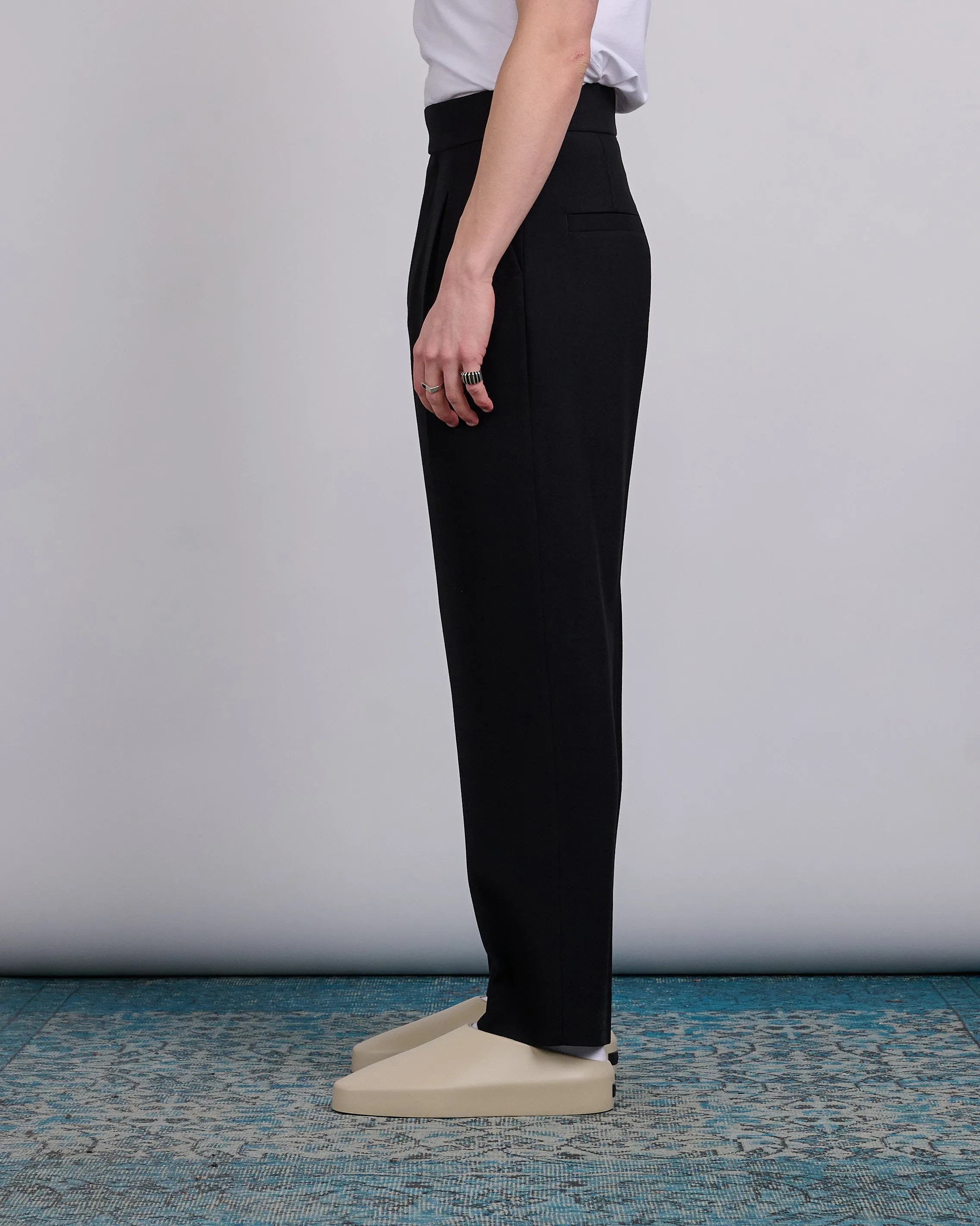 Fear of God Wool Gabardine Single Pleat Eternal Trouser Black