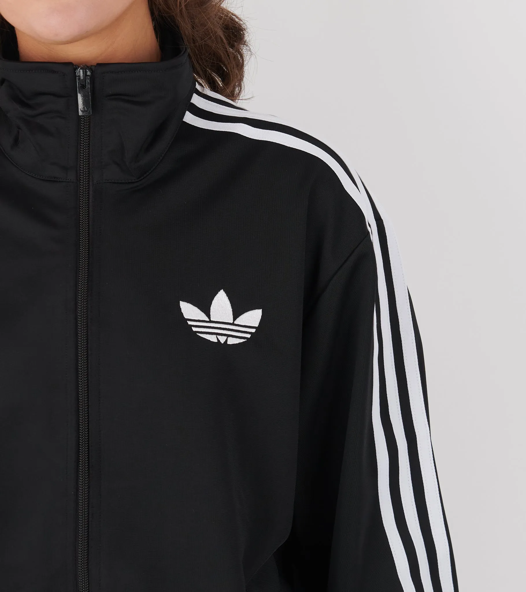 Firebird Track Top Black/White