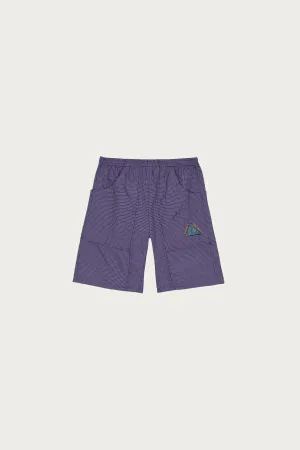 Gridded Ripstop Utility Short - Blueberry