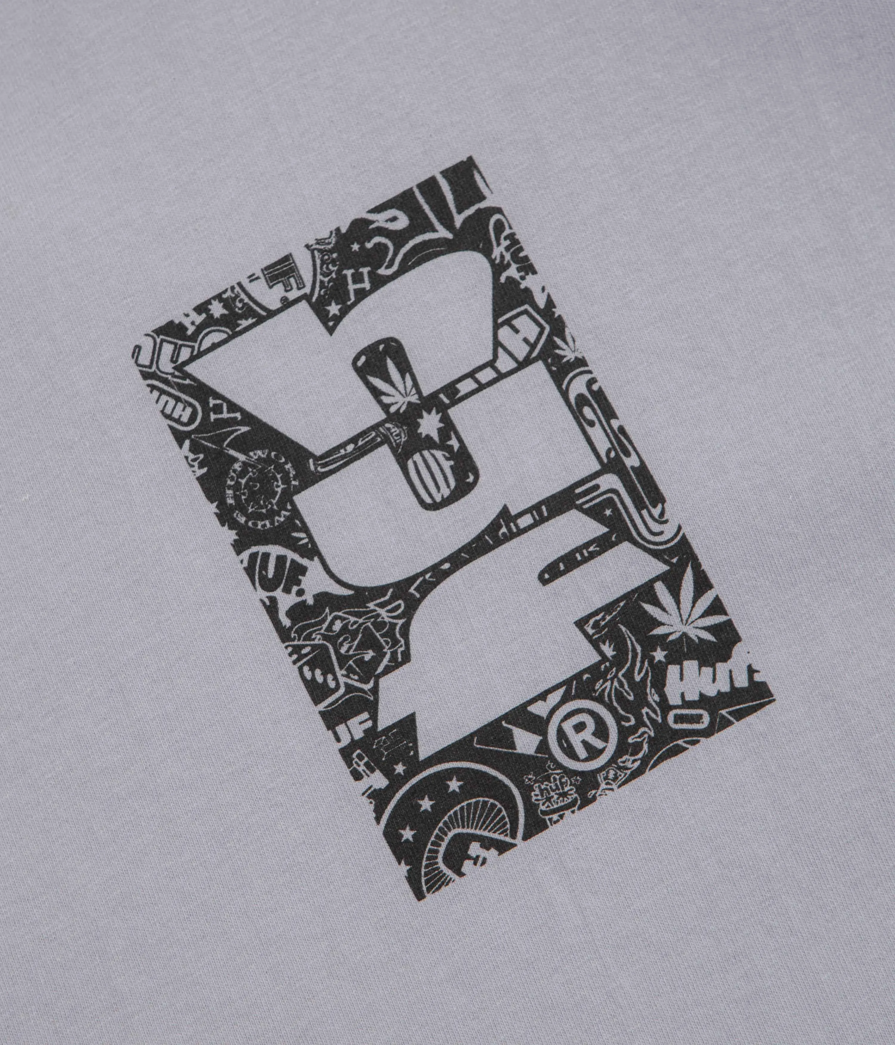 HUF Metablast T-Shirt - Dust Purple