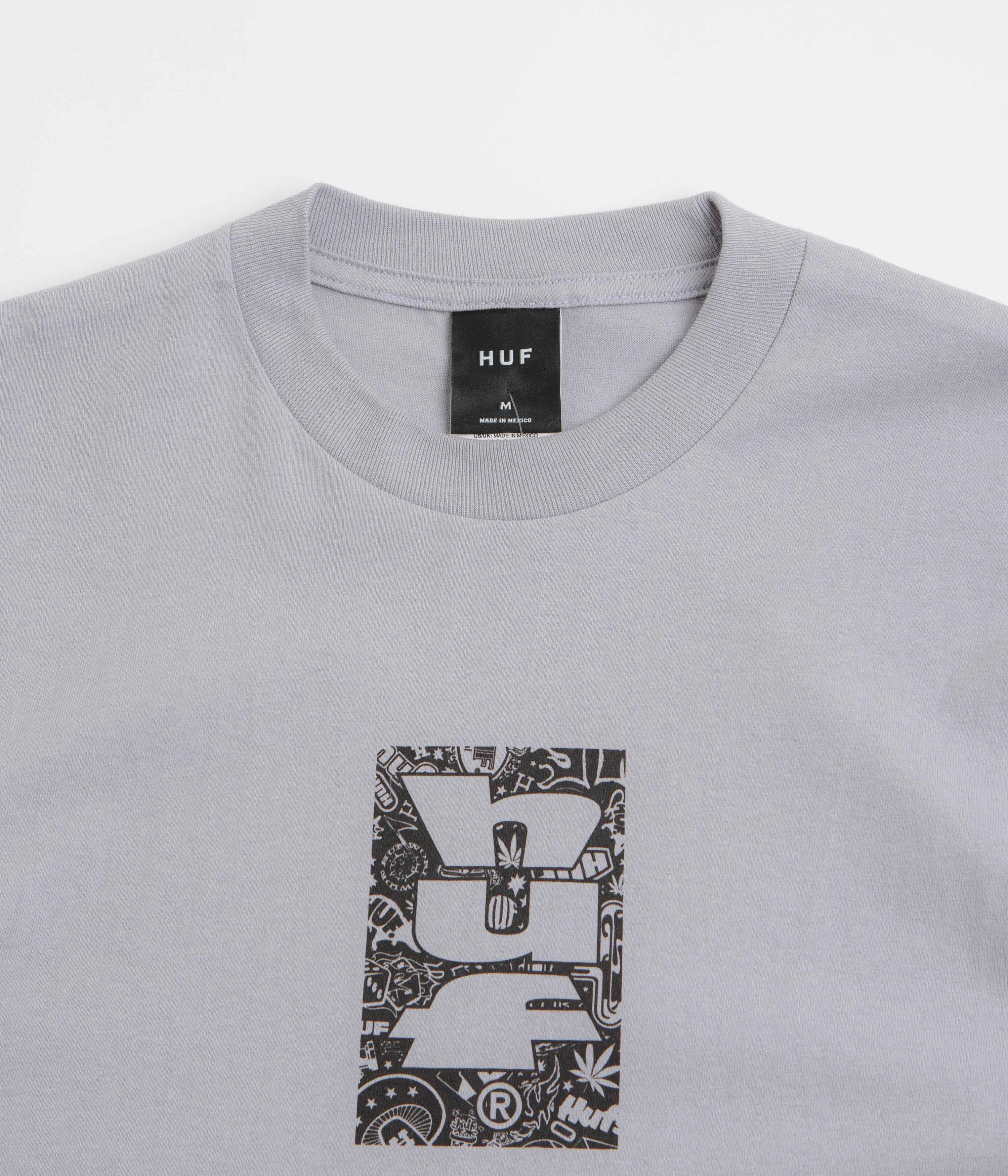 HUF Metablast T-Shirt - Dust Purple