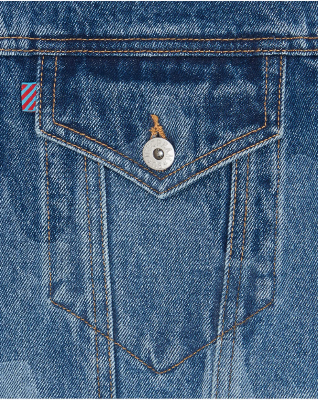 ICECREAM Lazer Drip Denim Jacket