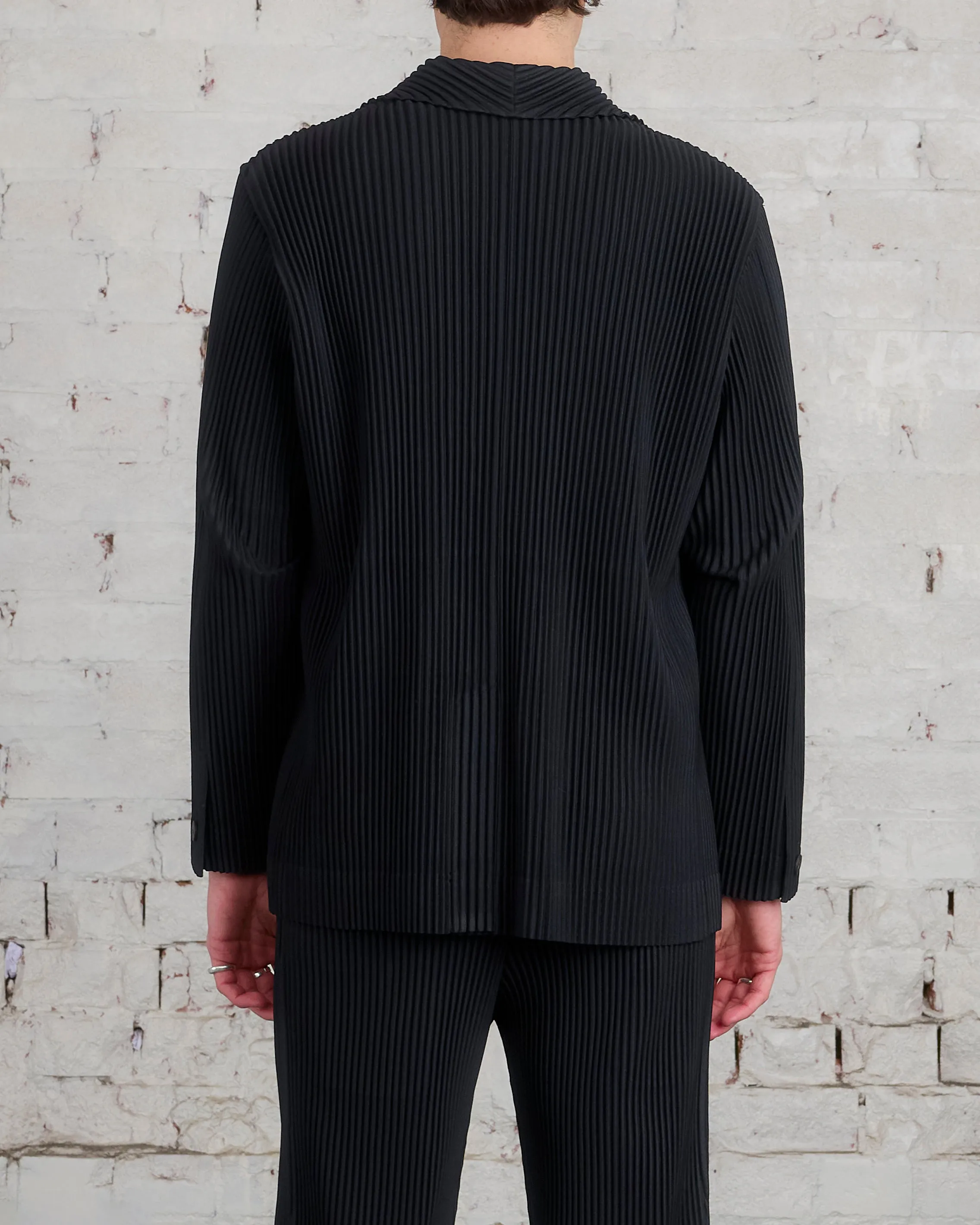 Issey Miyake Homme Plisse Basics Blazer Black