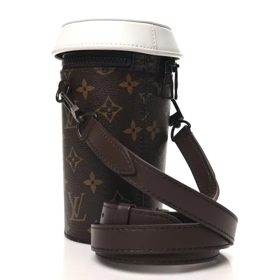 LOUIS VUITTON Monogram Calfskin Everyday LV Coffee Cup Pouch (Pre-owned)