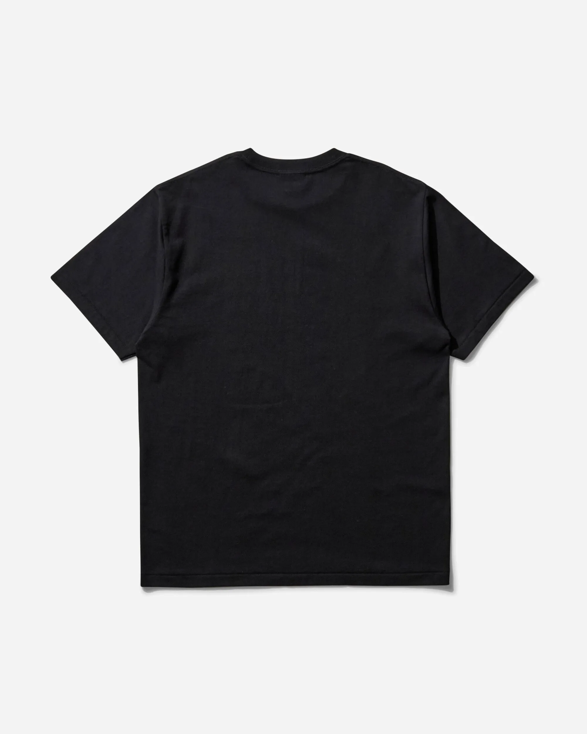Men's High Tone Bleach General Made T-Shirt Black