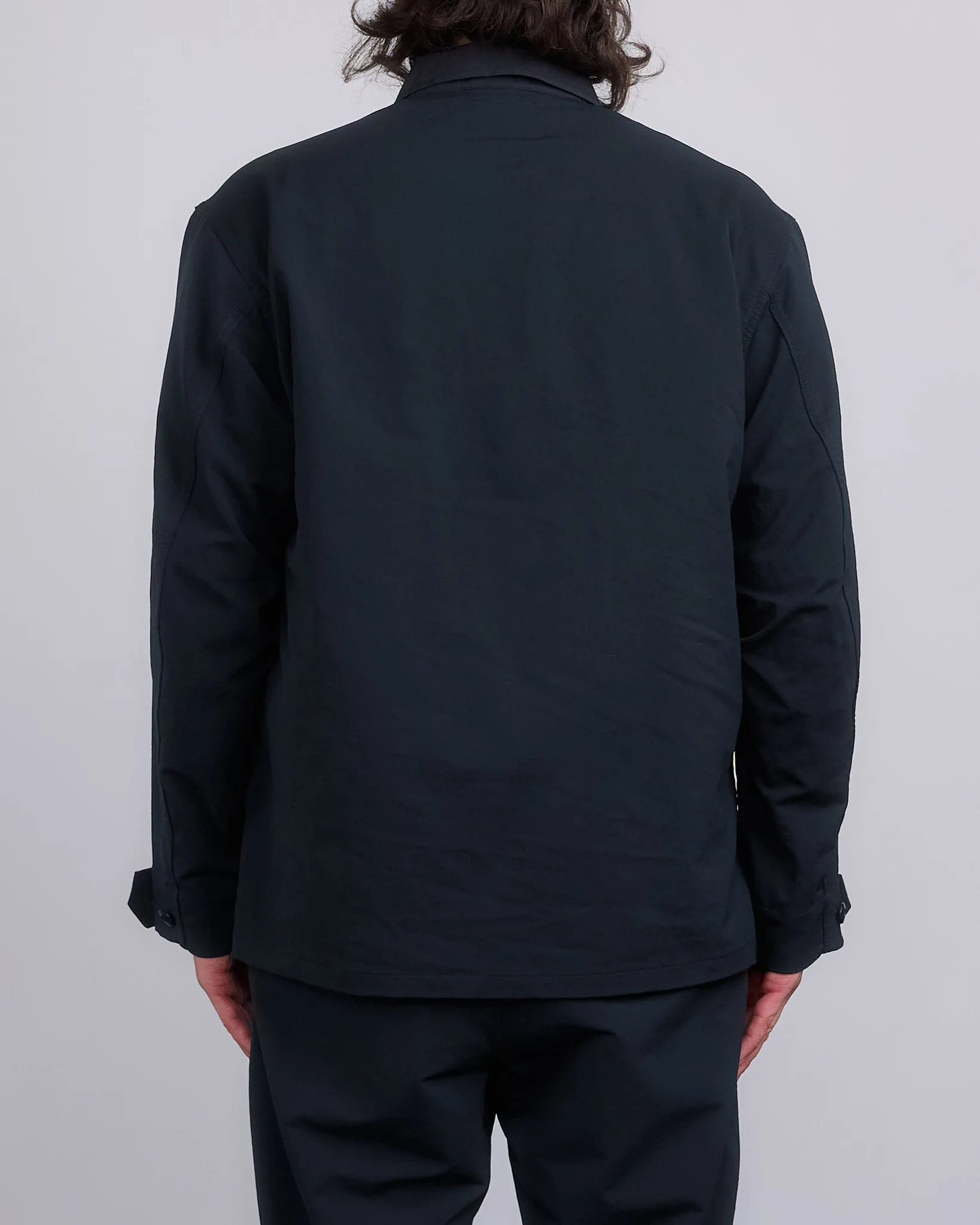 nanamica Alphadry Utility Cargo Jacket Black
