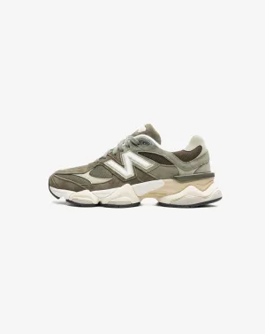 New Balance 9060 Dark Camo Olive Sandstone Sneakers