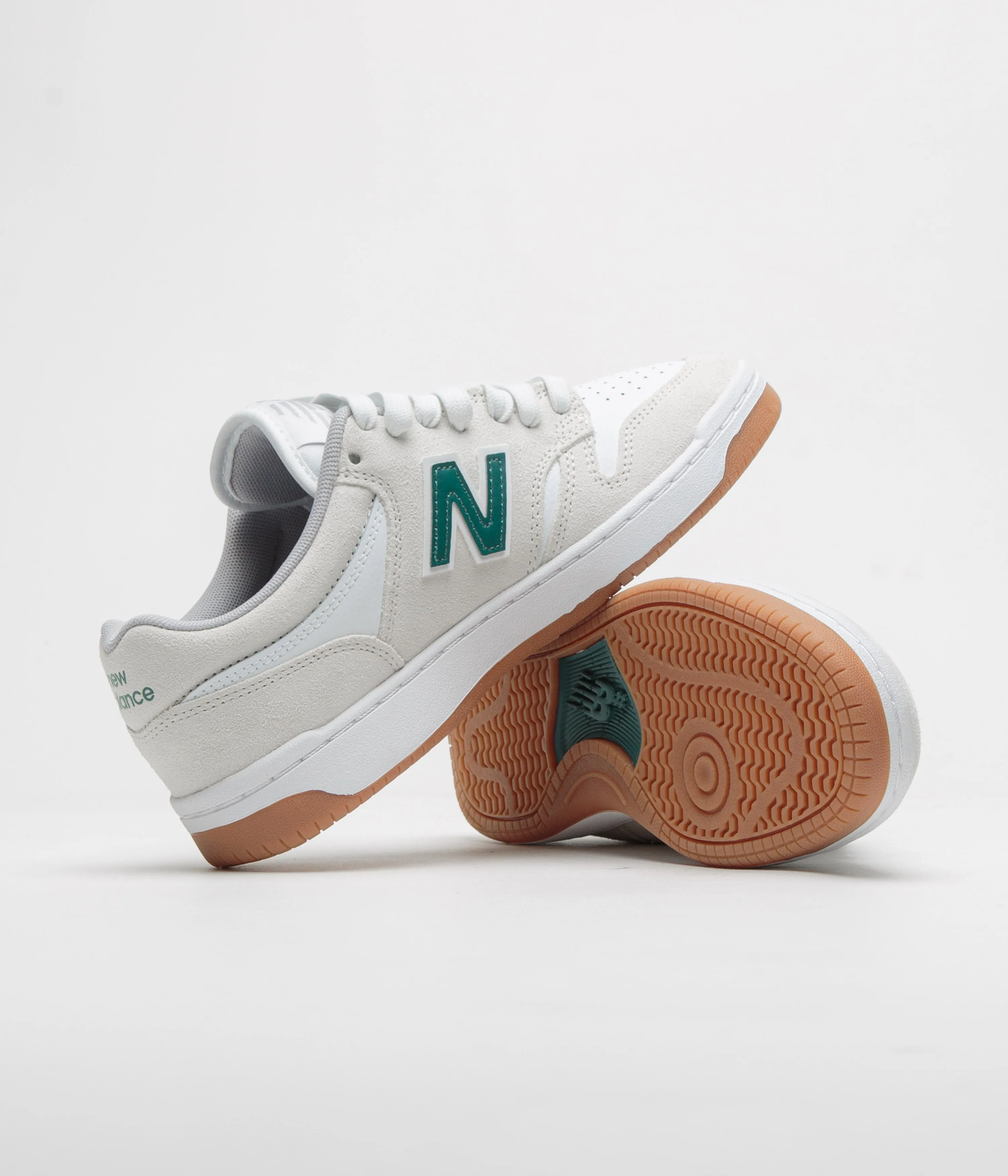 New Balance Numeric 480 Shoes - Sea Salt / White