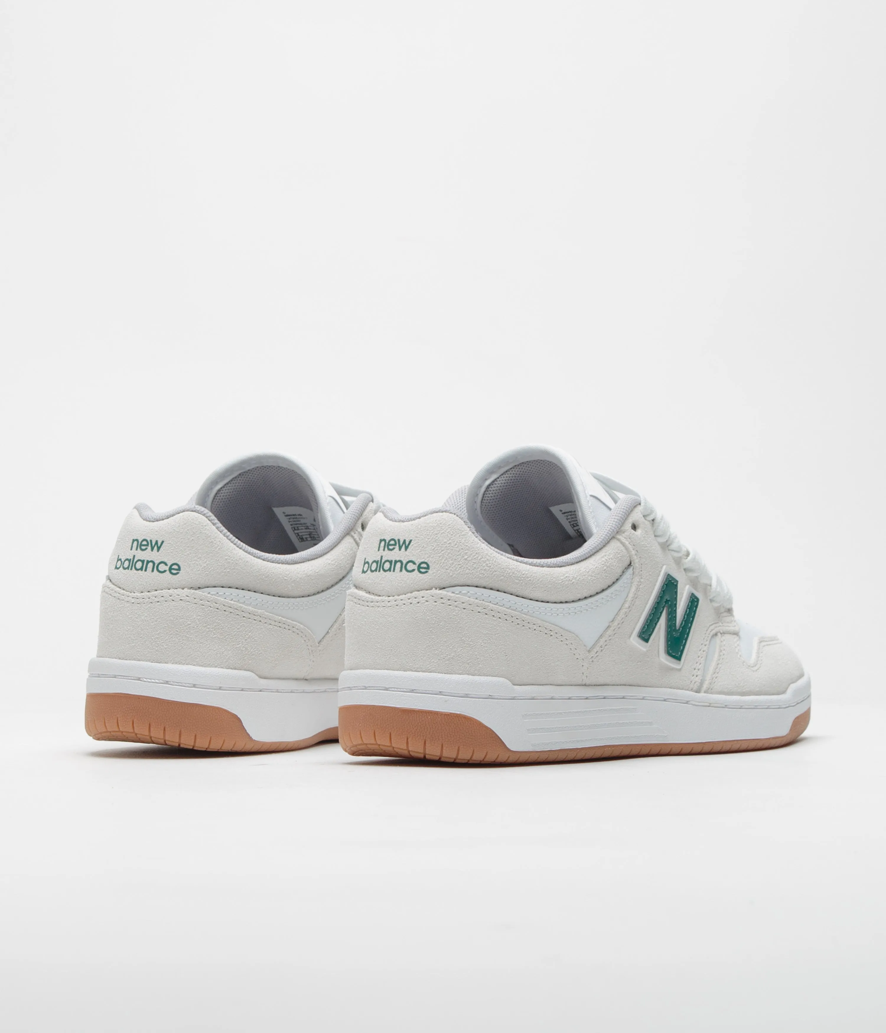 New Balance Numeric 480 Shoes - Sea Salt / White