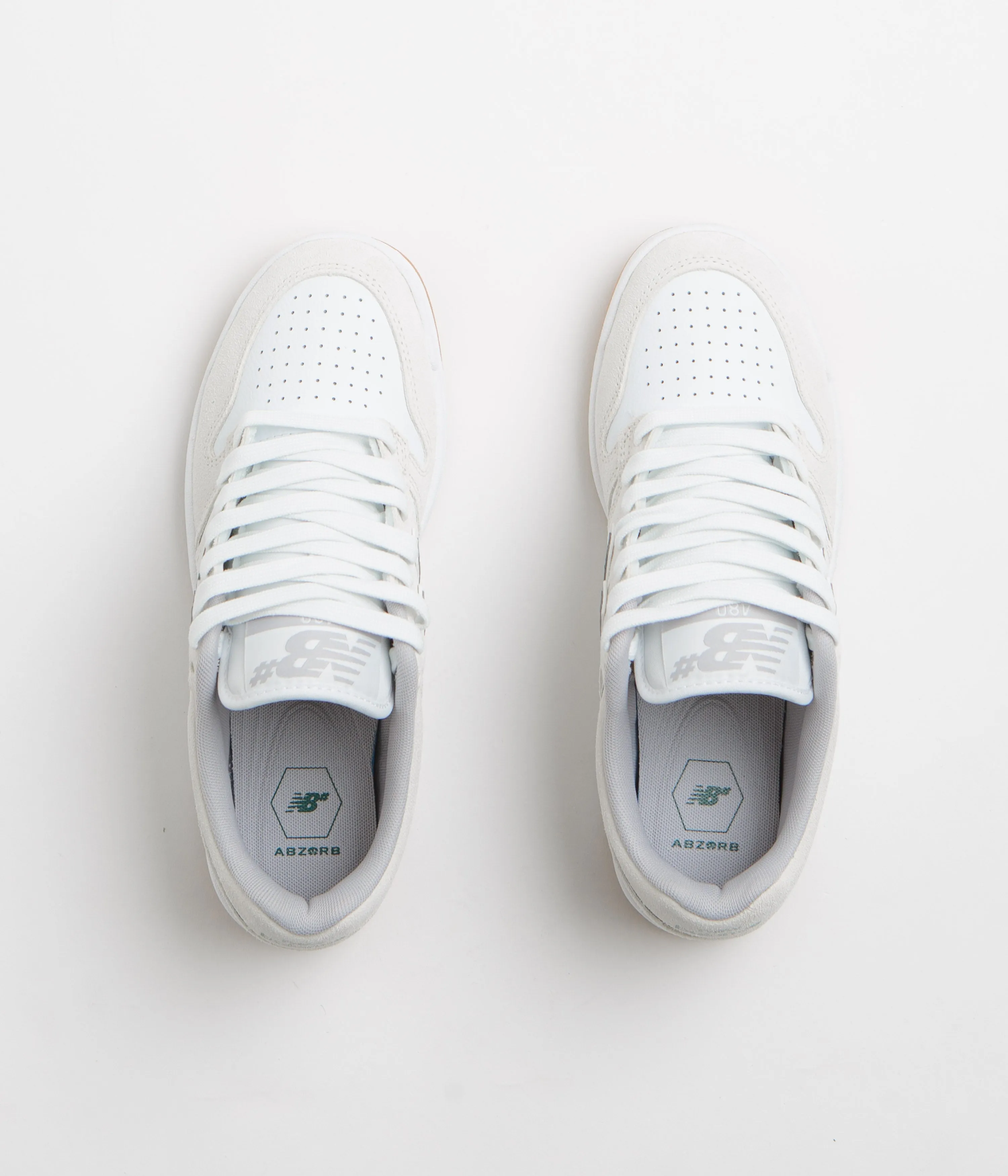 New Balance Numeric 480 Shoes - Sea Salt / White