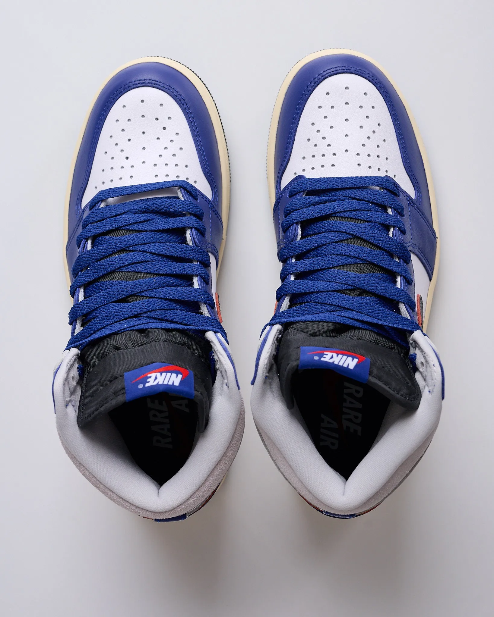 Nike Air Jordan 1 High OG Rare Air White Black-Neutral Grey-Deep Royal Blue DZ5485 100