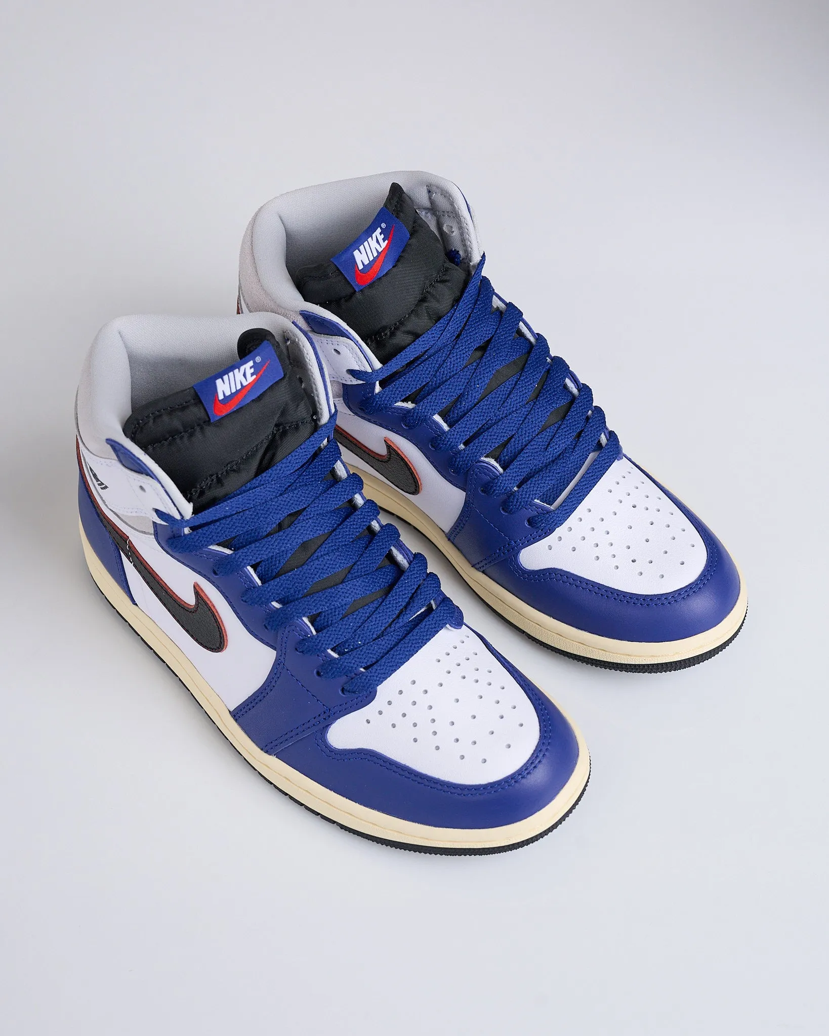Nike Air Jordan 1 High OG Rare Air White Black-Neutral Grey-Deep Royal Blue DZ5485 100
