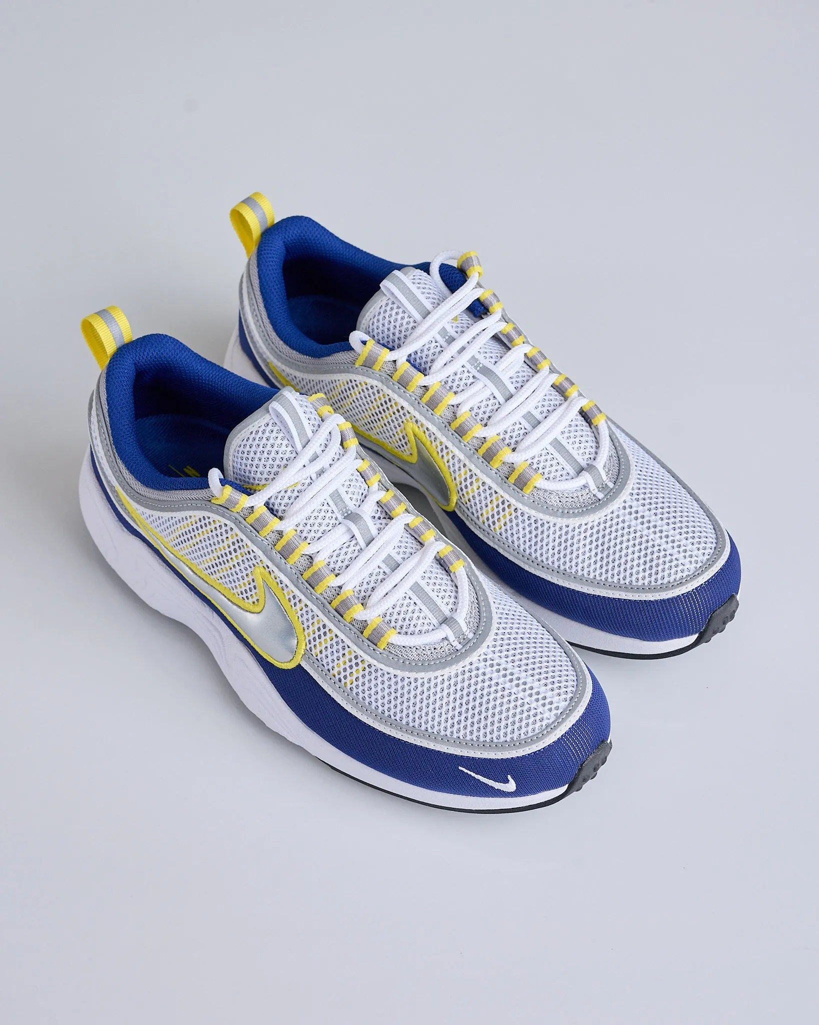 Nike Air Zoom Spiridon SP White Metallic Silver-Deep Royal Blue HF9117 101