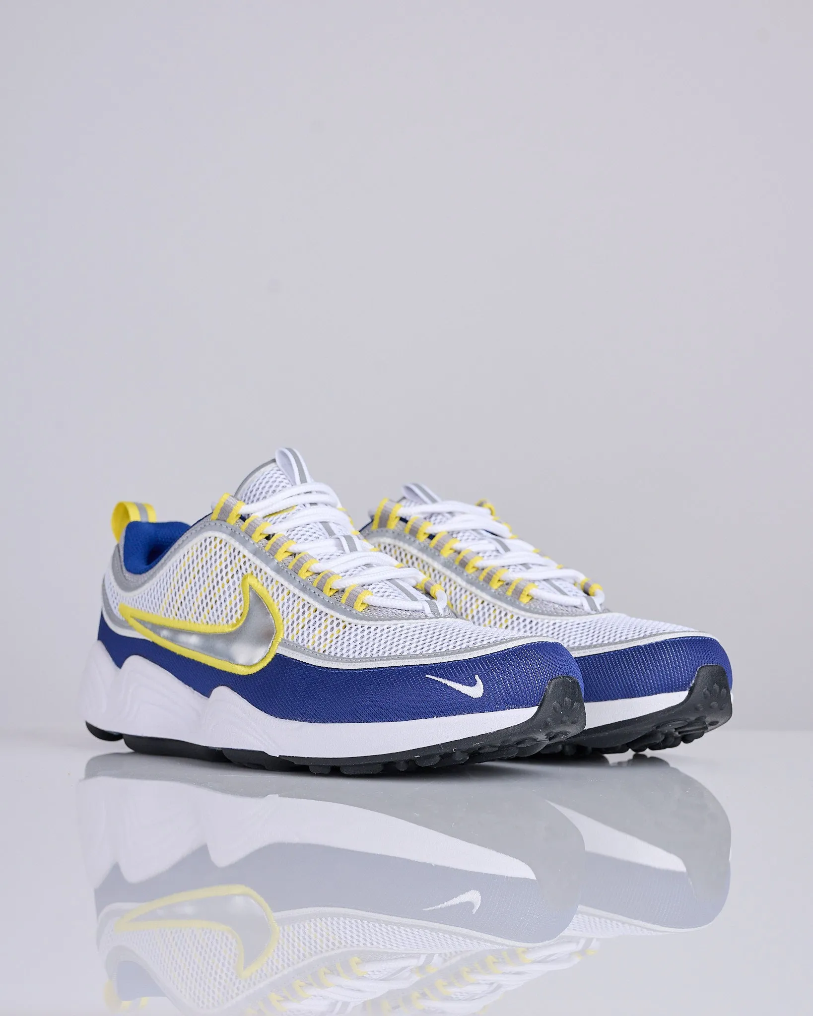 Nike Air Zoom Spiridon SP White Metallic Silver-Deep Royal Blue HF9117 101