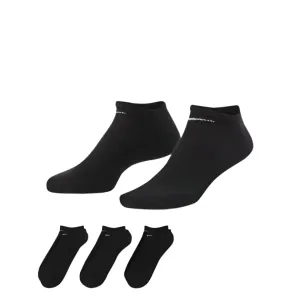 Nike Everyday Cushioned Training No-Show Socks Black (3 Pairs)