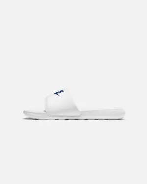 Nike Victori One Slides White/Game Royal