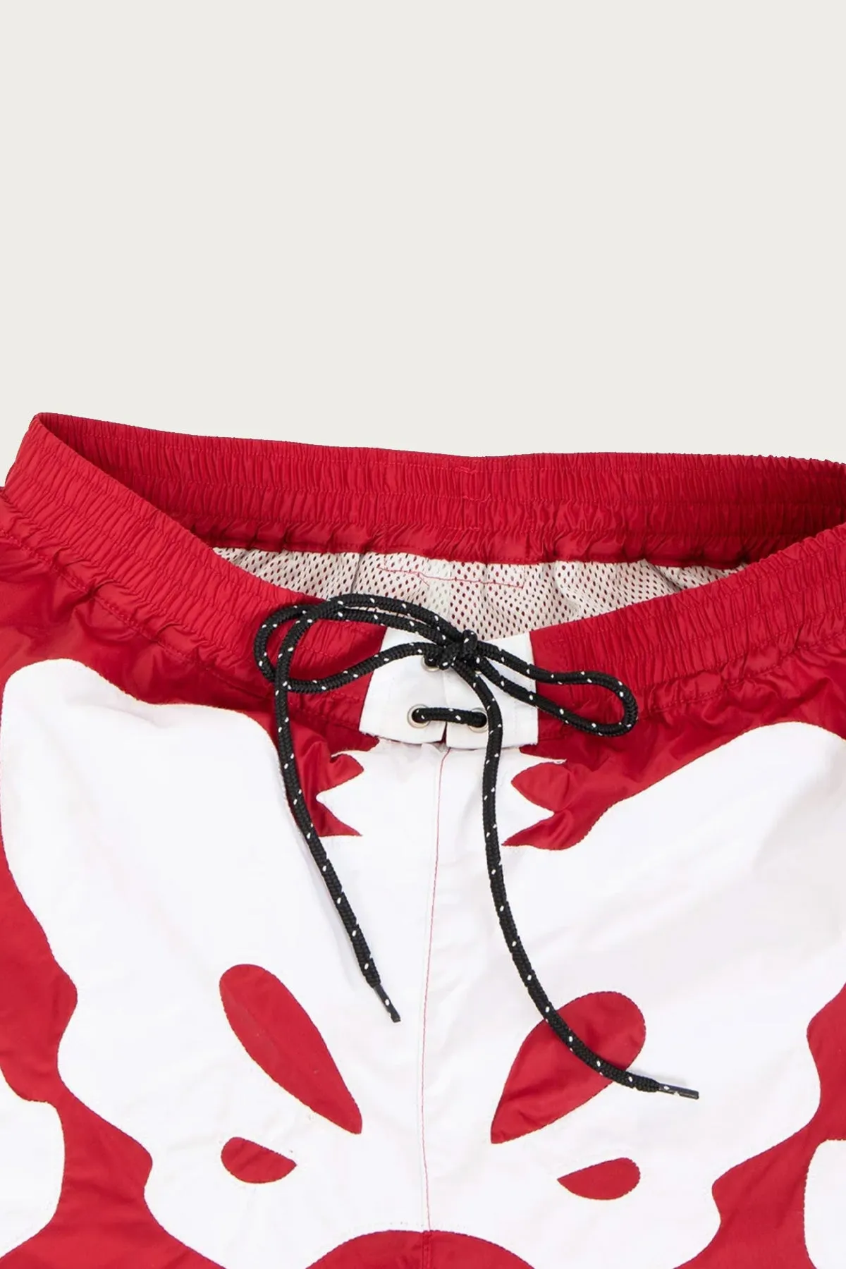 Nylon BONE Swimsuit - Red