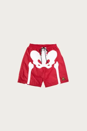 Nylon BONE Swimsuit - Red