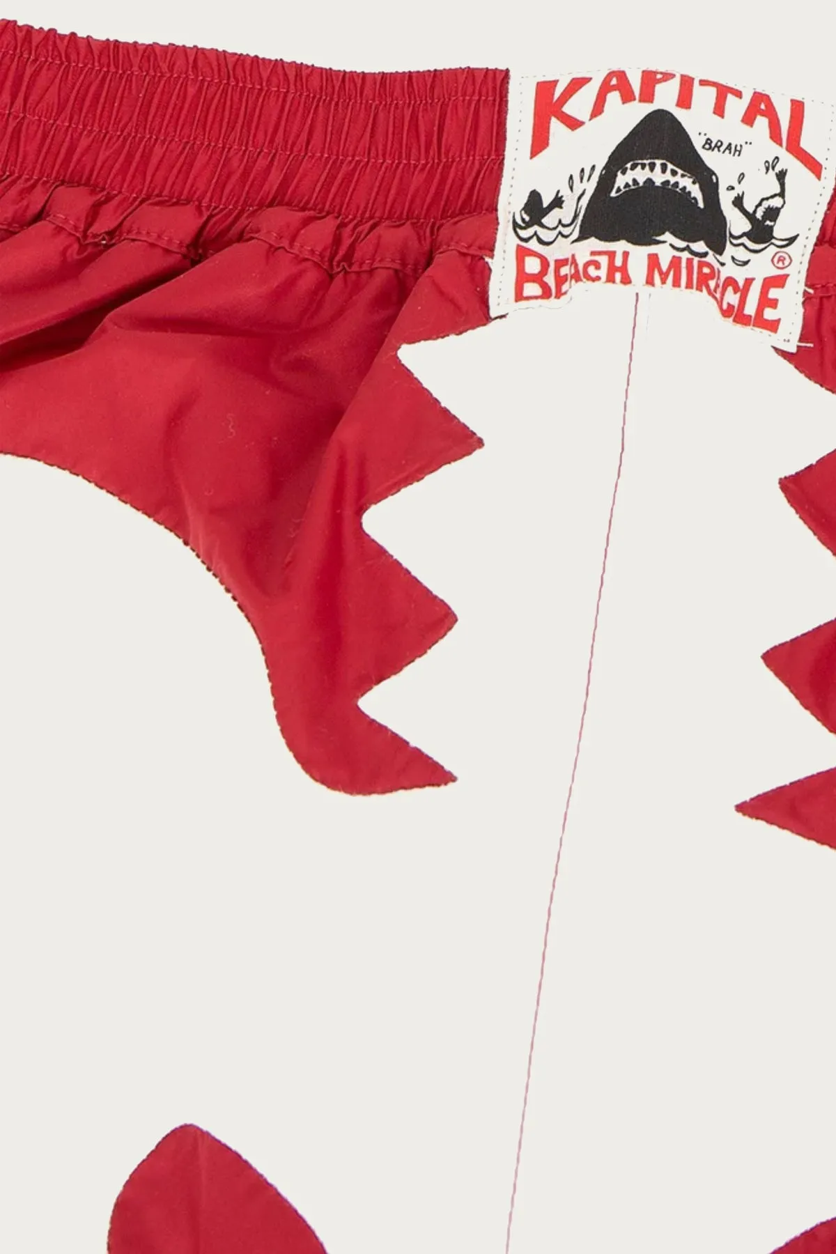 Nylon BONE Swimsuit - Red