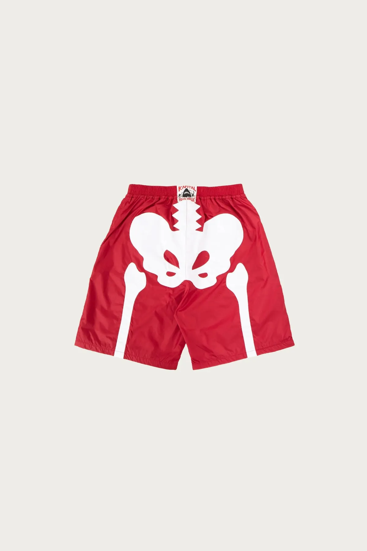 Nylon BONE Swimsuit - Red