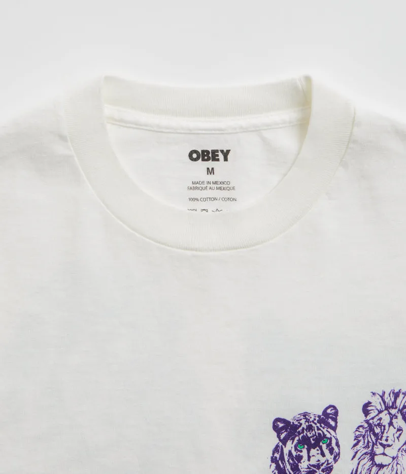 Obey Unite & Fight T-Shirt - Pigment Vintage White