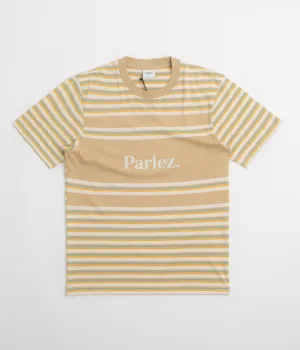 Parlez Solar YD Stripe T-Shirt - Greige