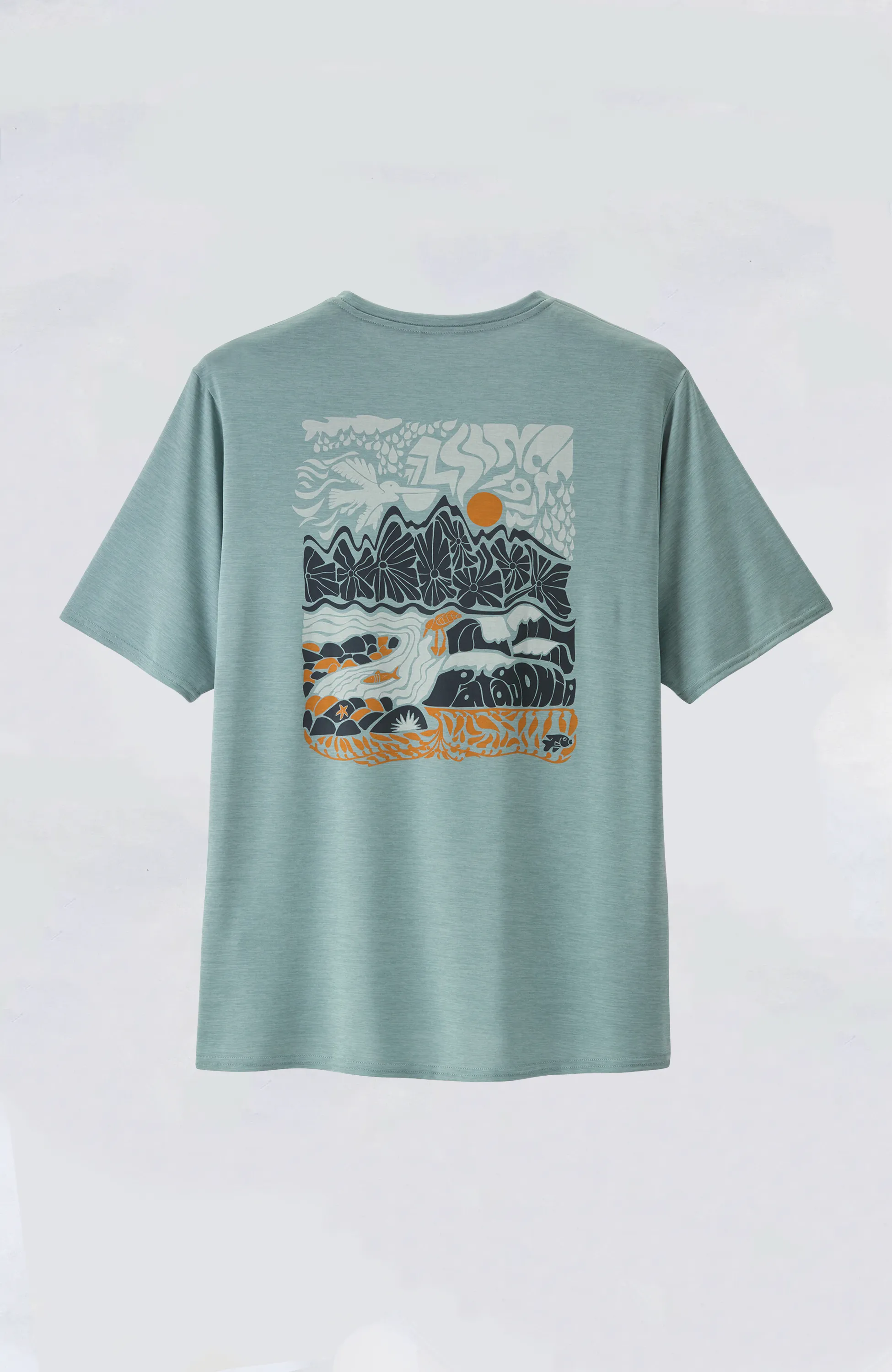 Patagonia - M's Cap Cool Daily Graphic Shirt - Waters