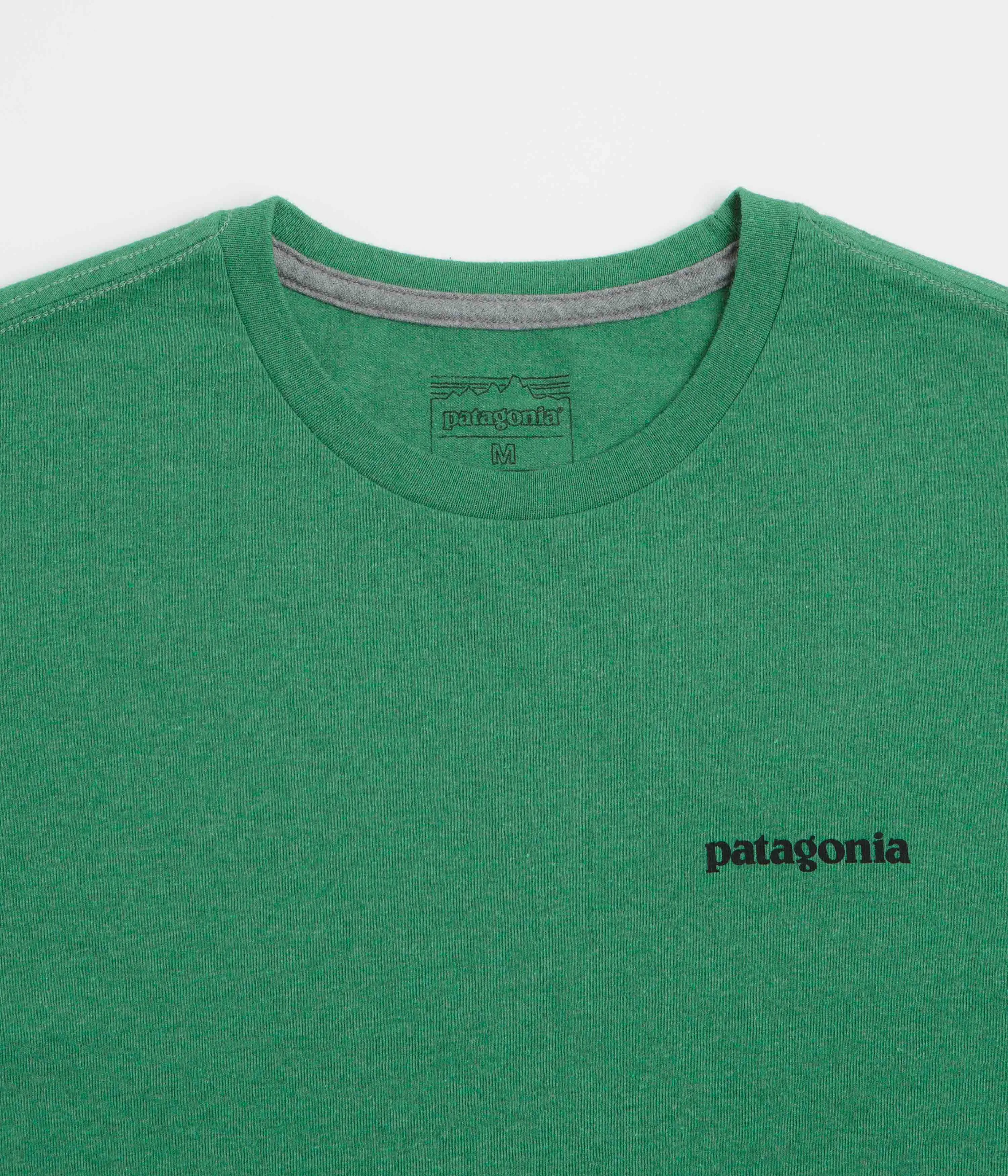 Patagonia P-6 Logo Responsibili-Tee T-Shirt - P-6 Outline: Heartleaf Green