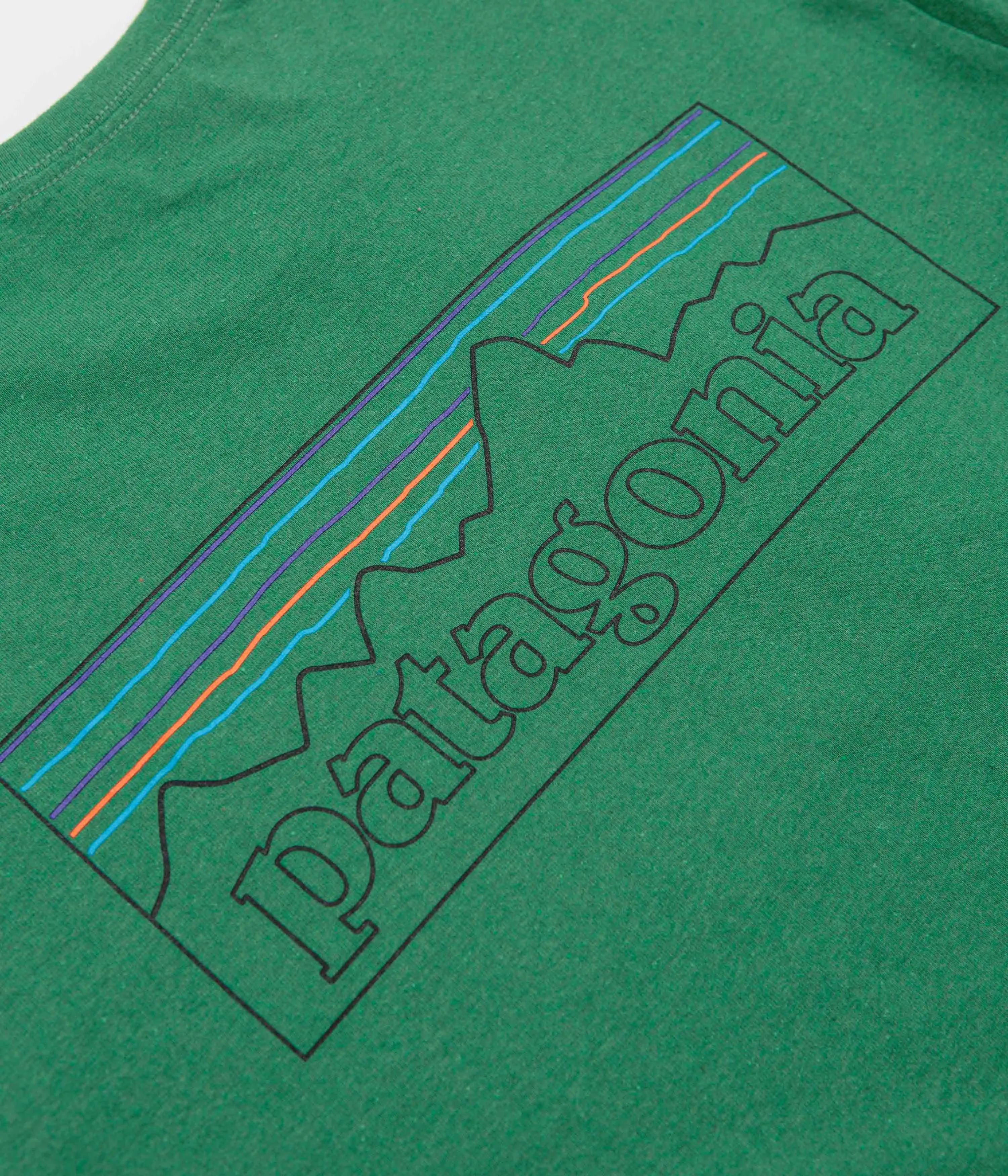 Patagonia P-6 Logo Responsibili-Tee T-Shirt - P-6 Outline: Heartleaf Green