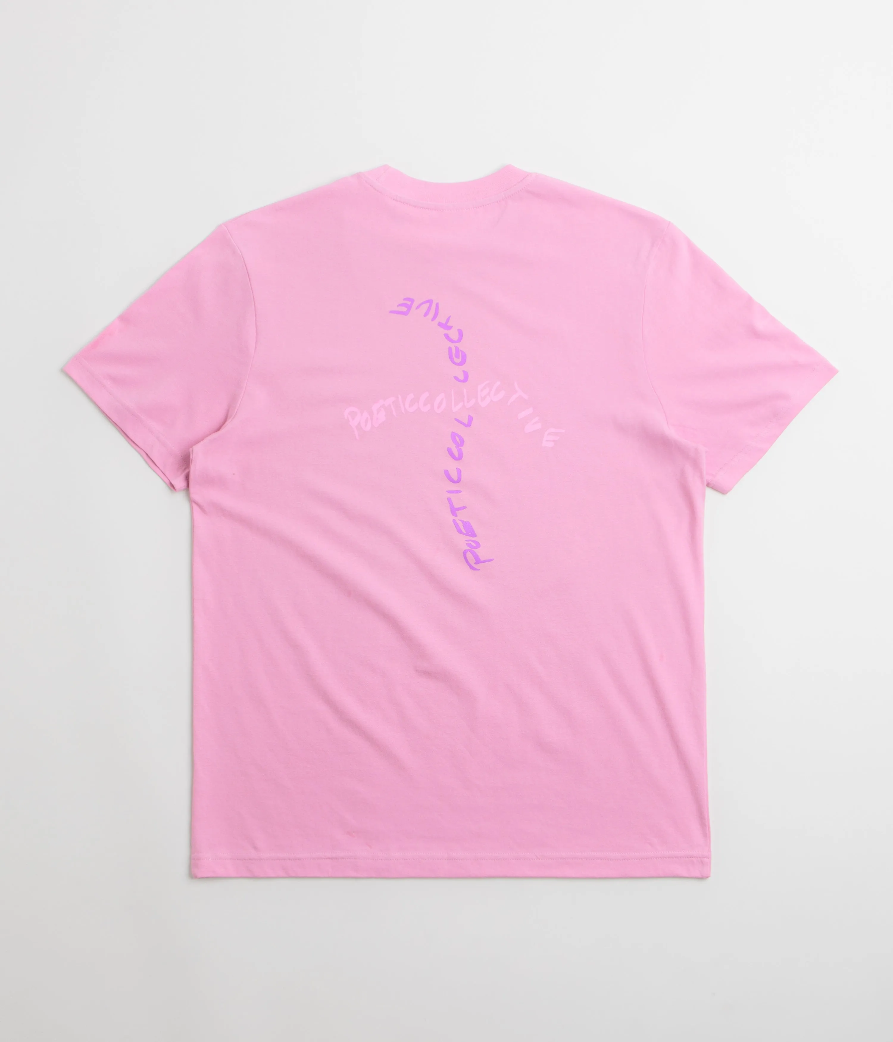 Poetic Collective Cross T-Shirt - Pink
